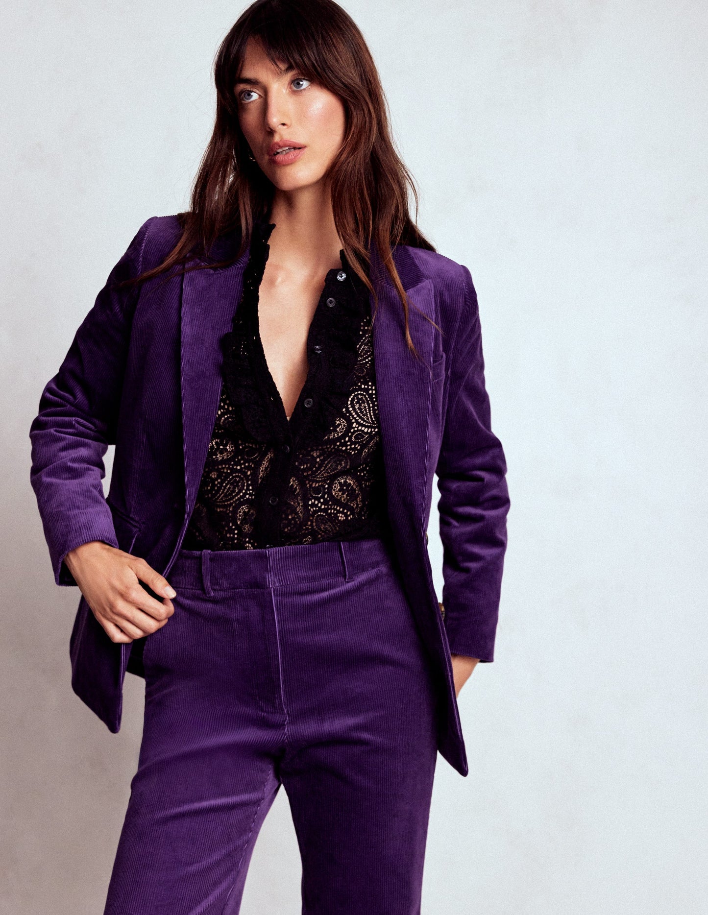 Stamford Cordblazer-Mystisches Lila