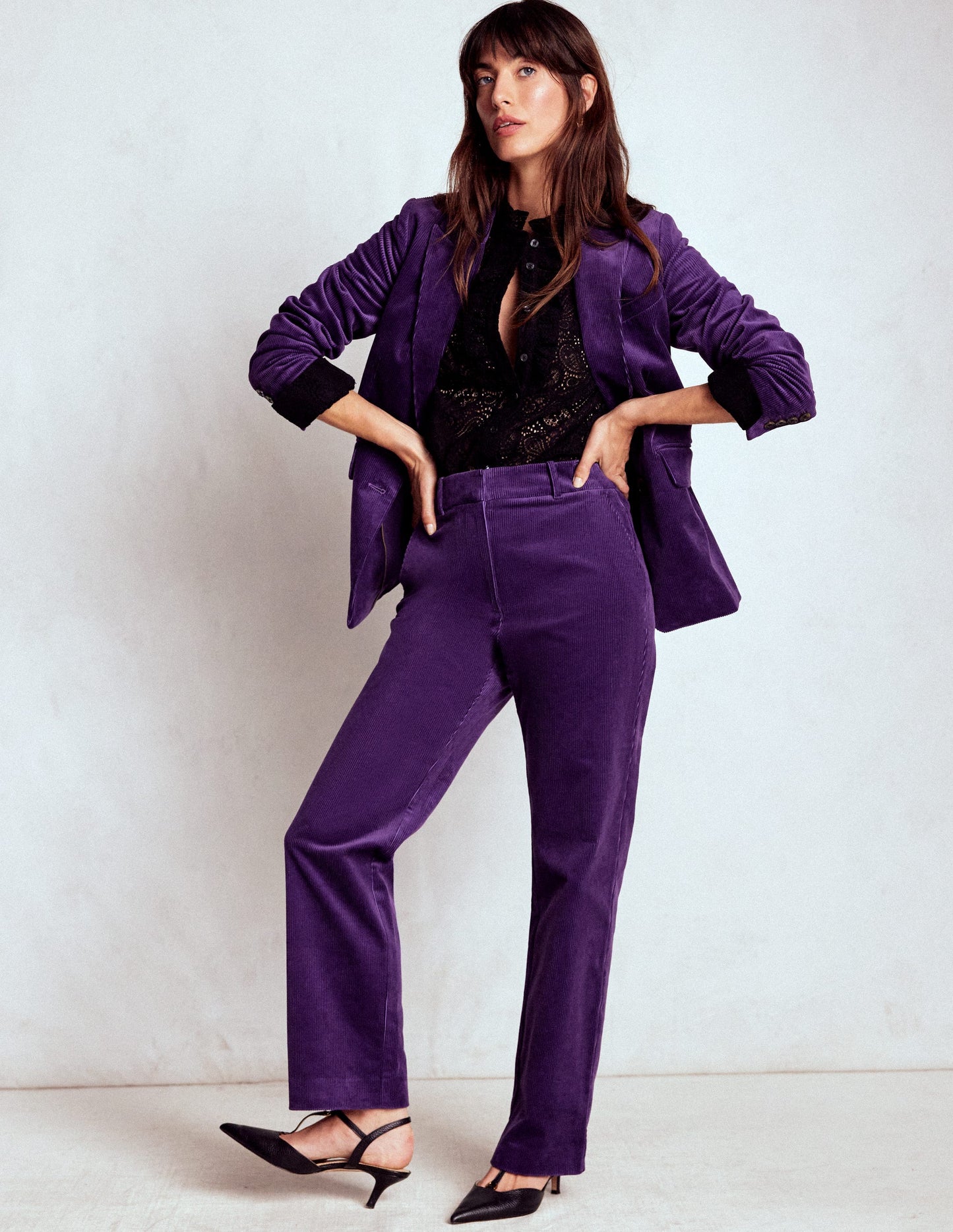 Stamford Cordblazer-Mystisches Lila