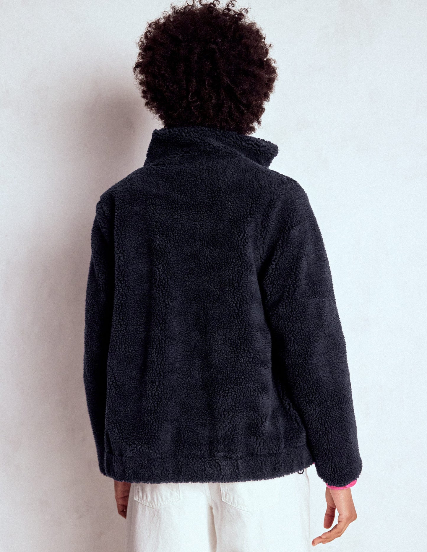 Westminster Teddyfelljacke-Marineblau