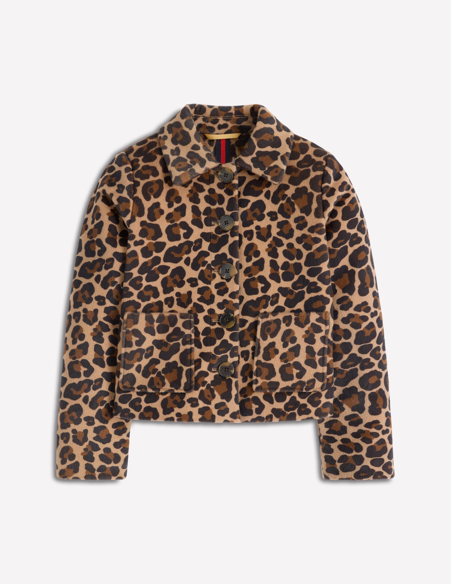 Knightsbridge Reitjacke-Mohair, Leopardenmuster