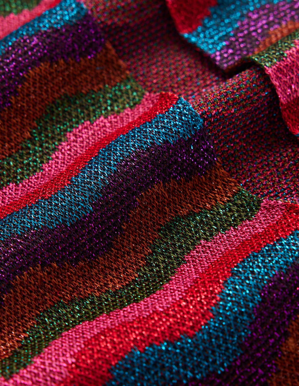 Strickjacke-Bunt