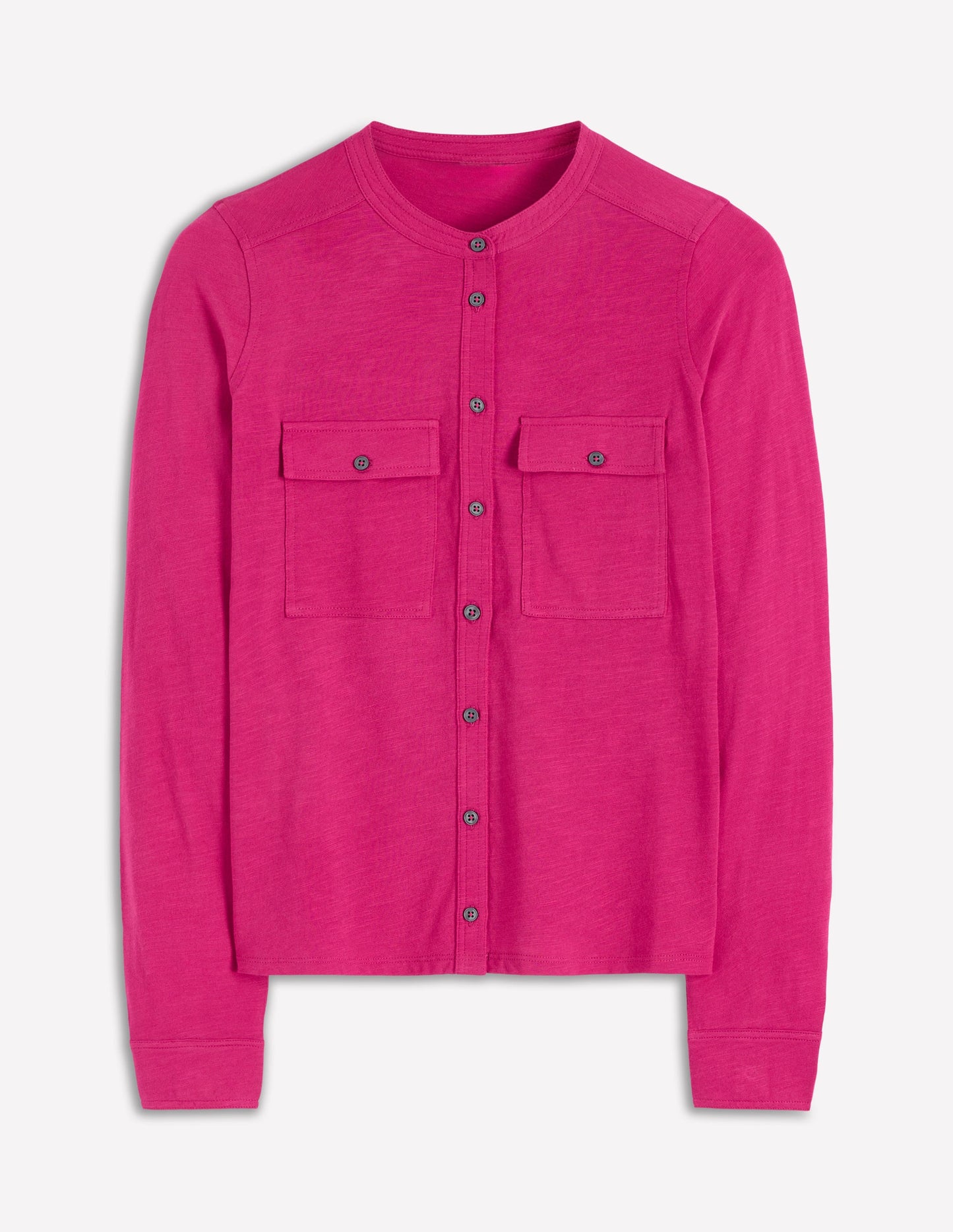 Hemd mit Steppnähten und Brusttasche-Granatapfel