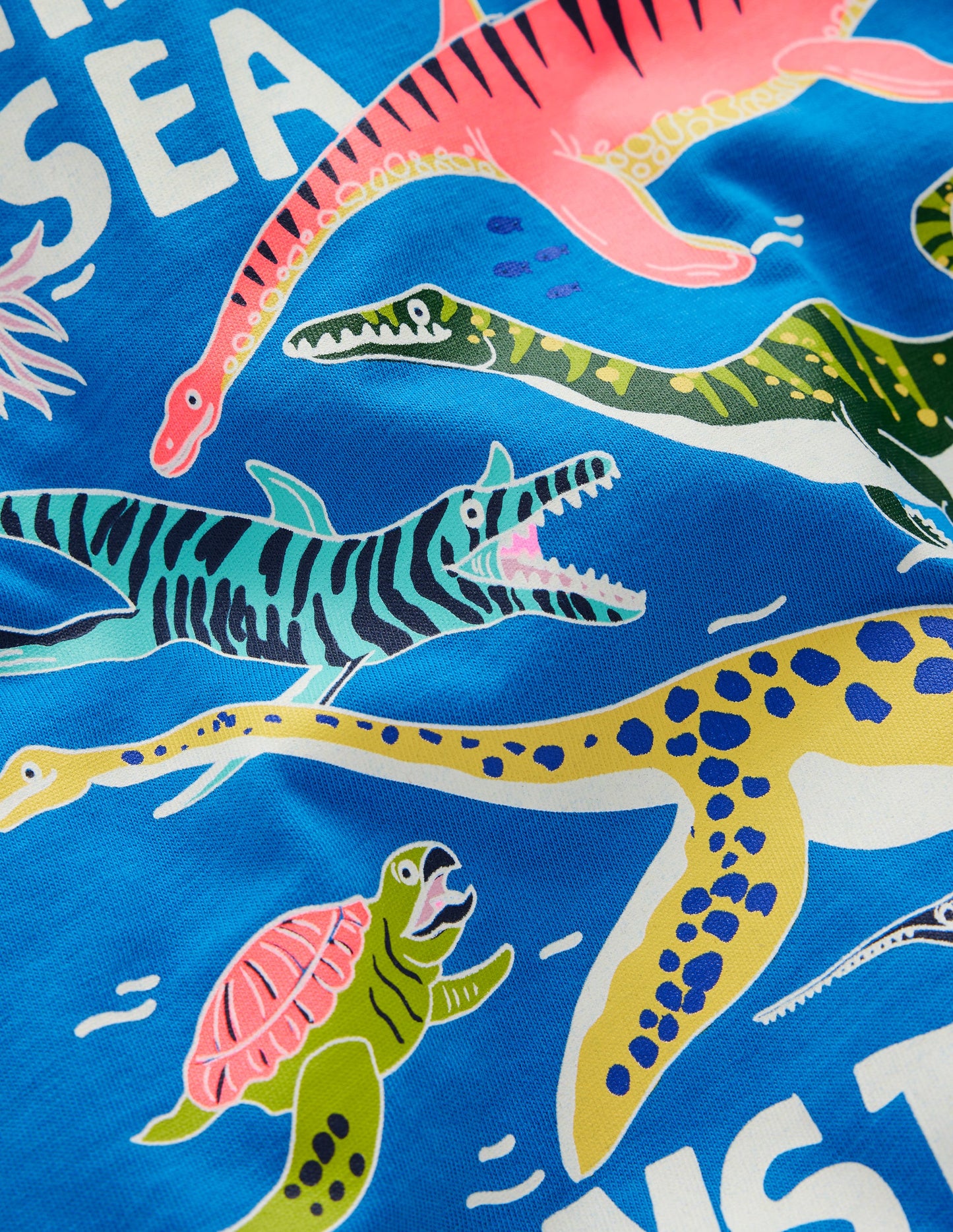 Im Dunkeln leuchtendes T-Shirt-Prähistorische Seeungeheuer