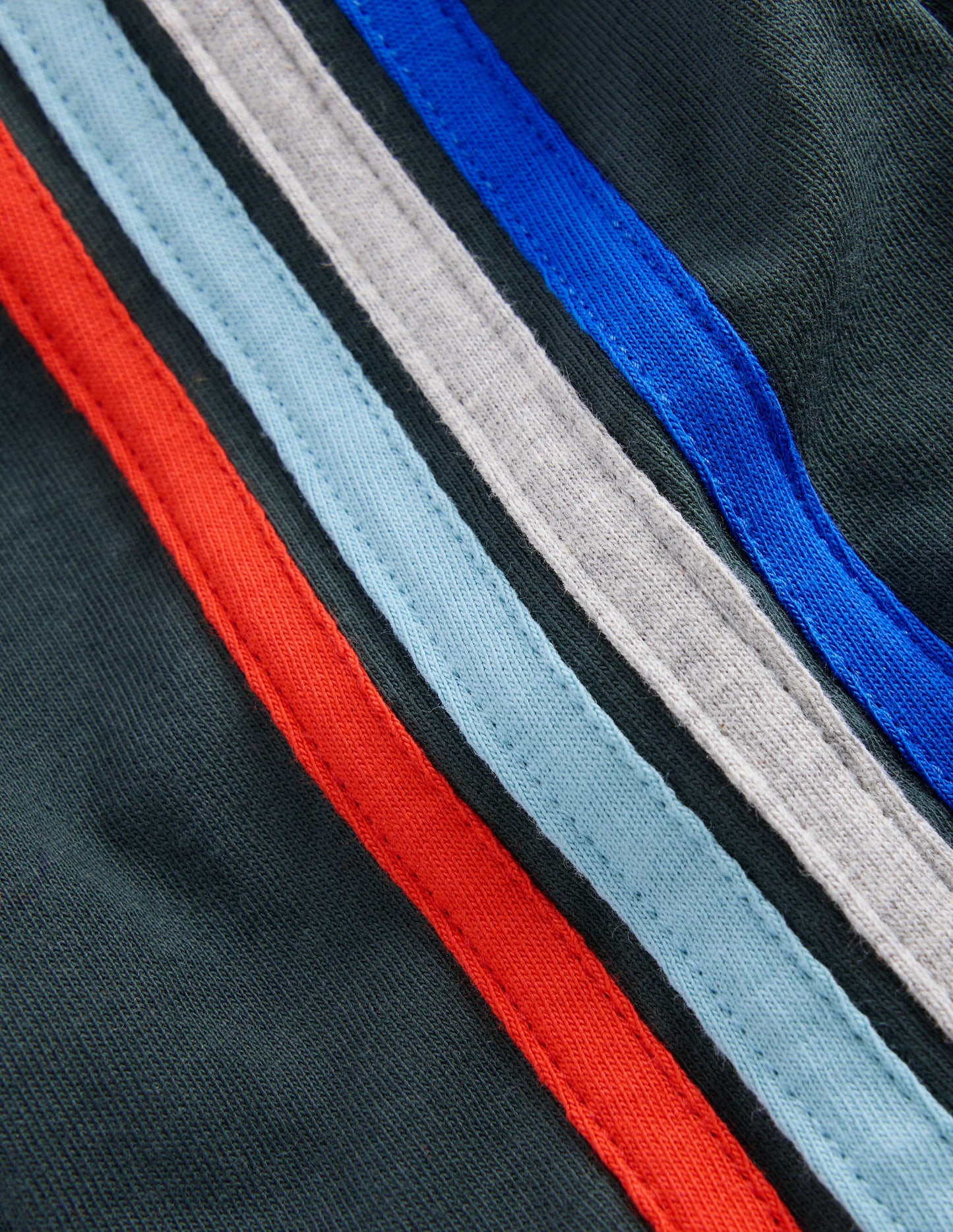 Raglan-T-Shirt mit bunten Streifen-GREEN GABLES