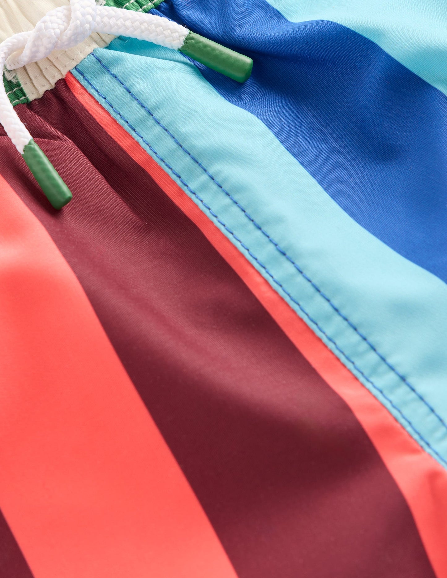 Short de bain-Rayures verticales multi