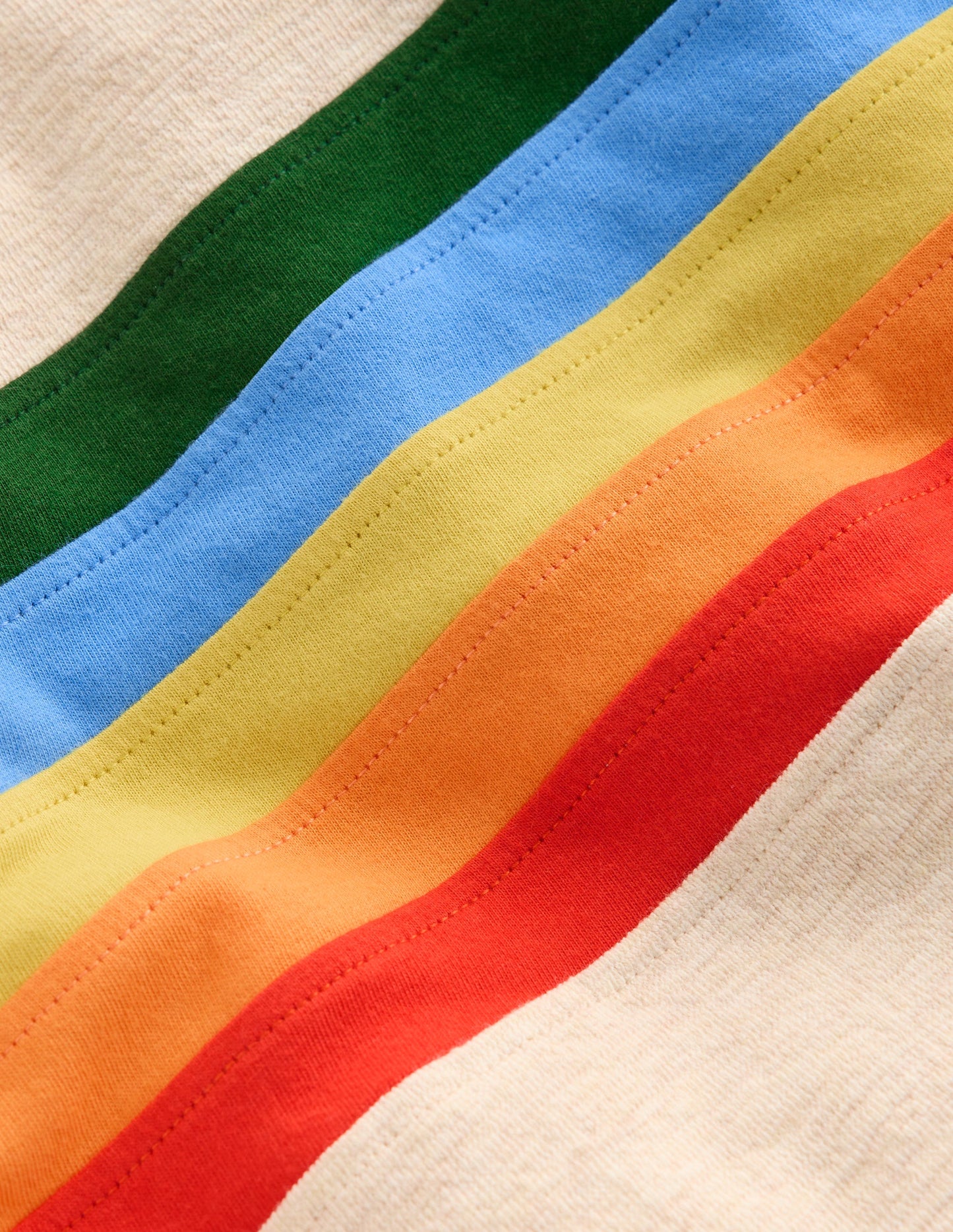 Lässiges, mittelschweres Langarmshirt-Beige Meliert