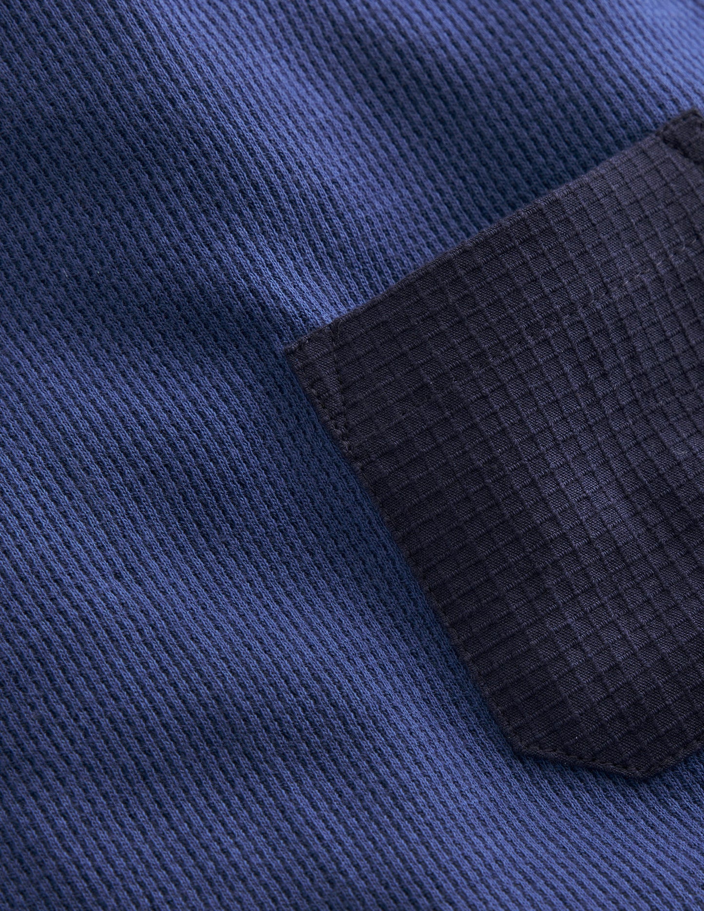 T-shirt nid d’abeille-Colourblock régate