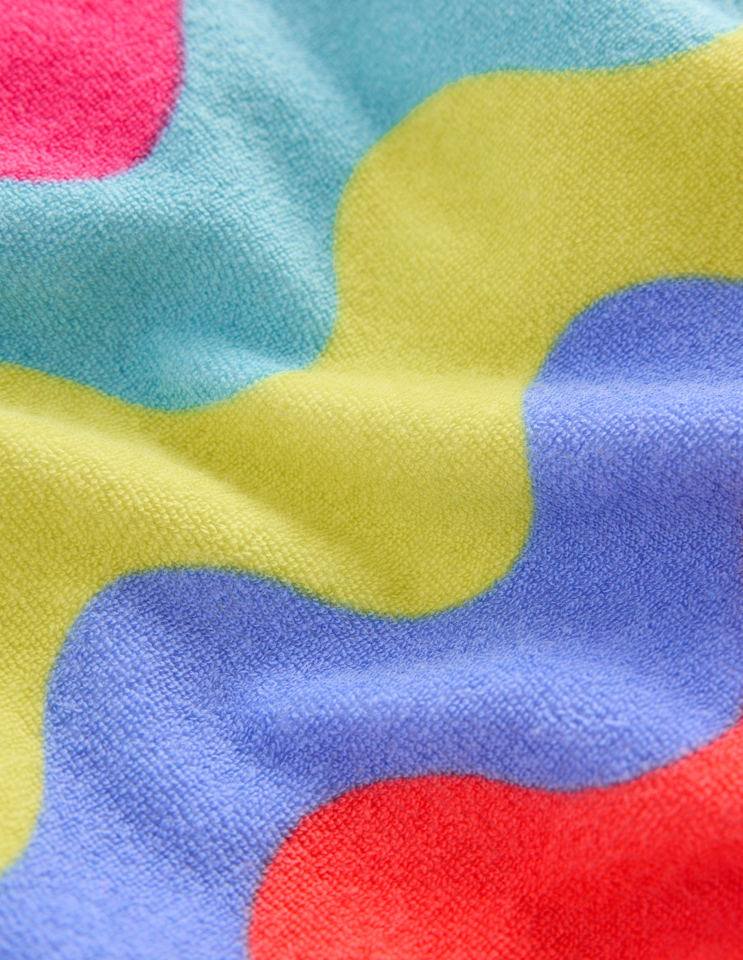 Top en éponge à emmanchures basses-Bunt Wellen Streifen