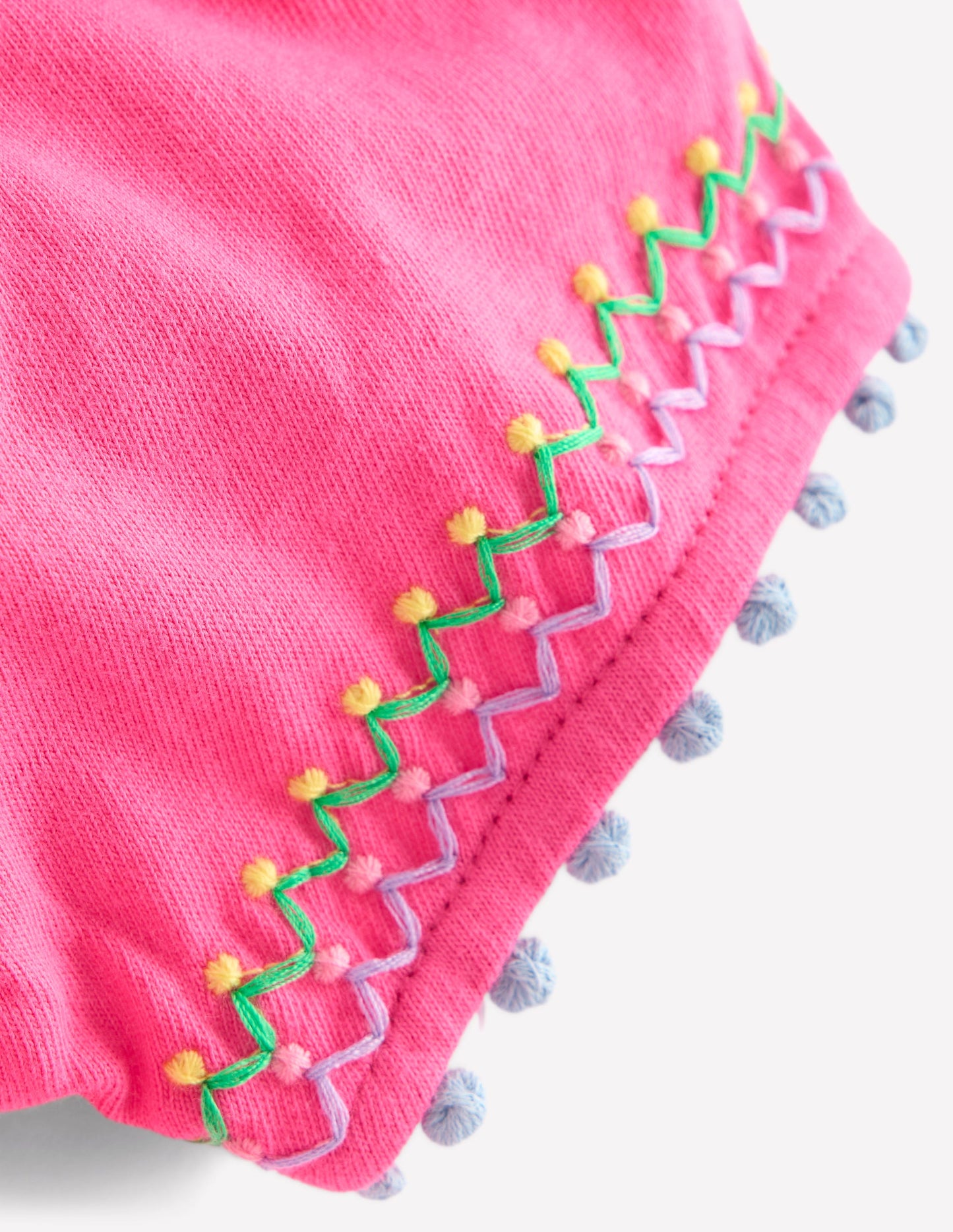 T-shirt à manches bouffantes-Rose flamant