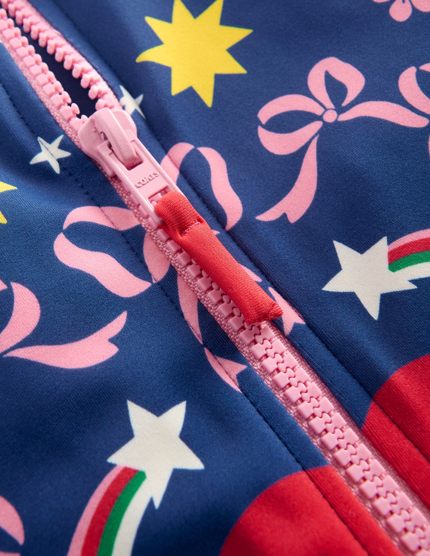 Lustiger, langärmliger Badeanzug-Saphirblau Einhorn