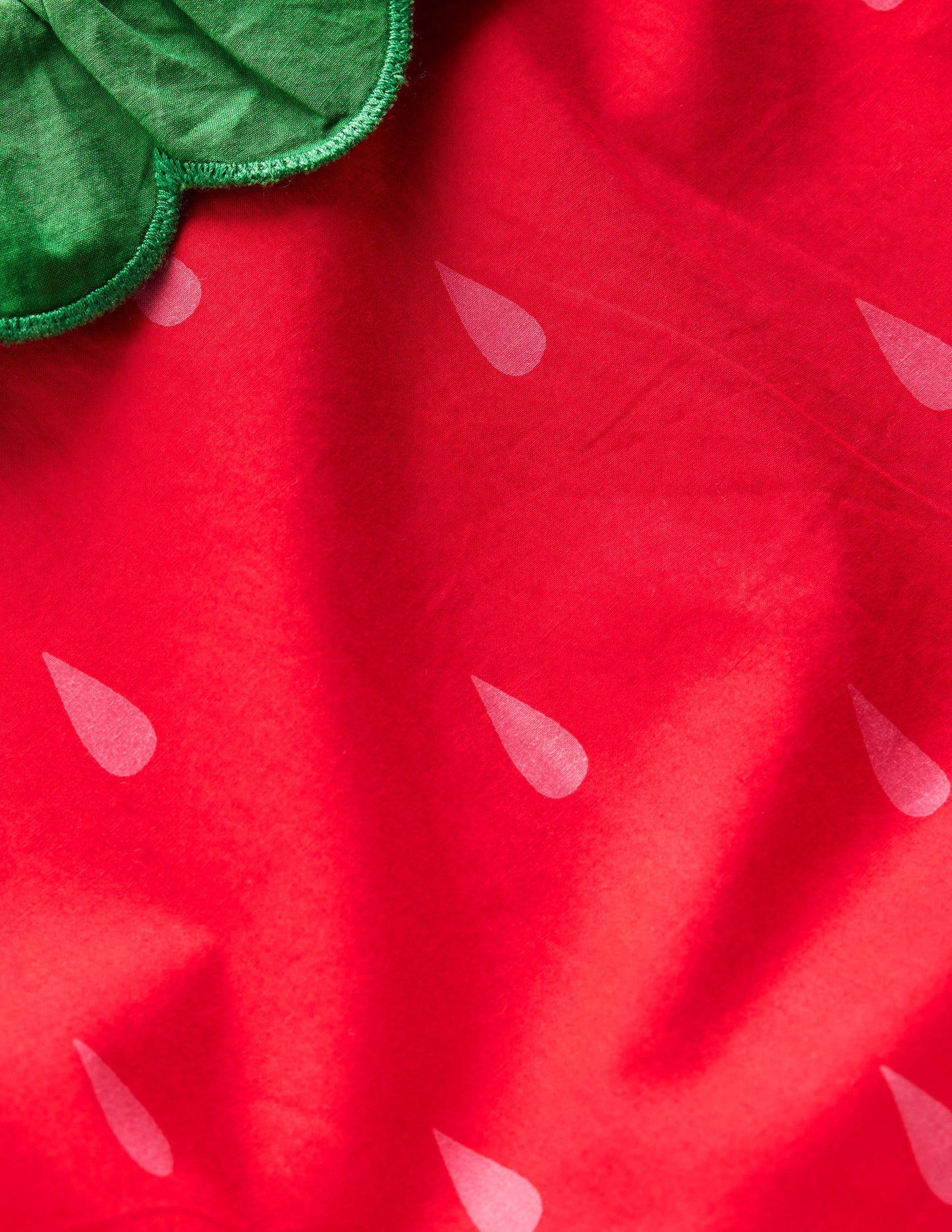 Robe à ourlet bulle-Fraise rose pop