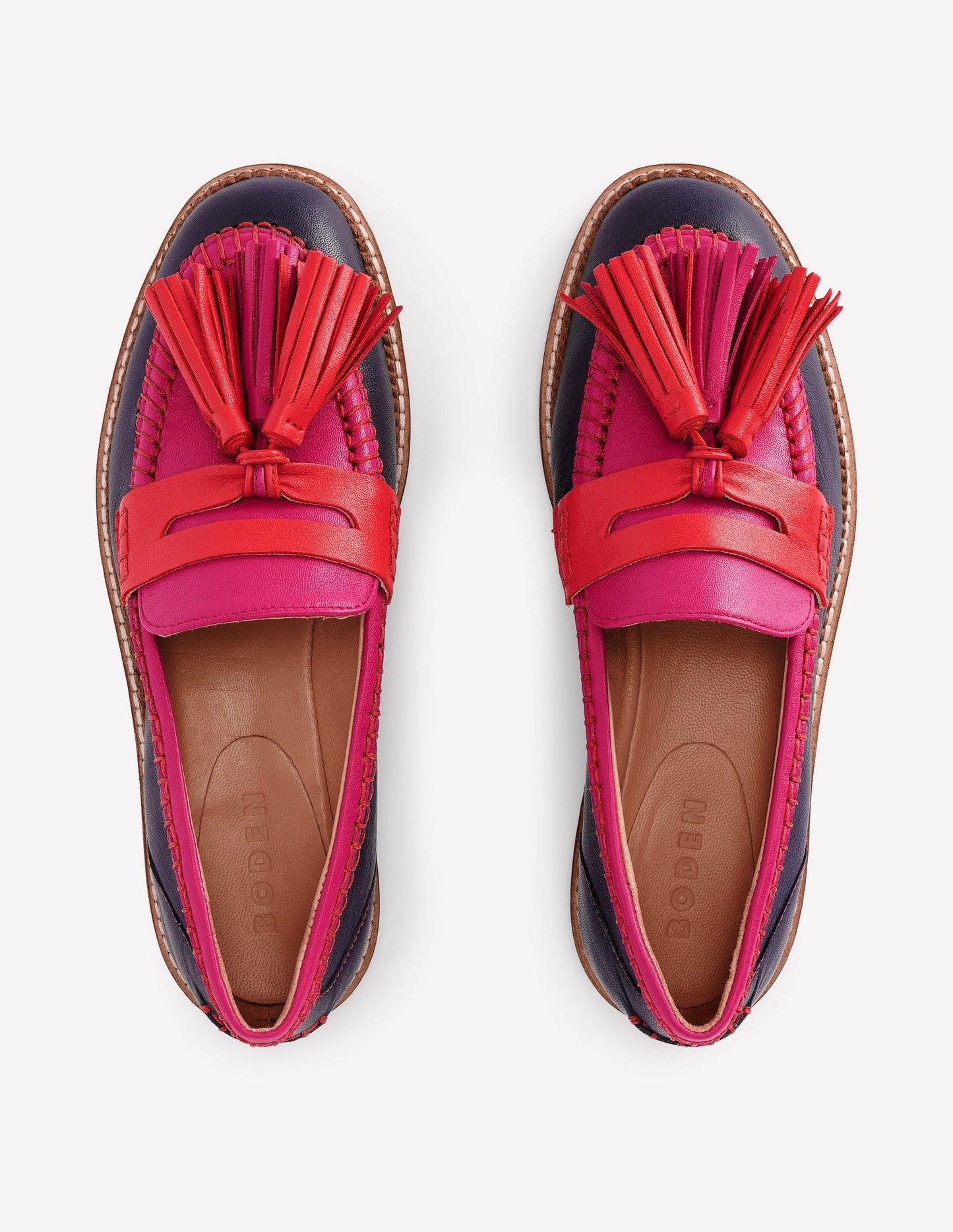 Mocassins Nya-Pampille colourblock