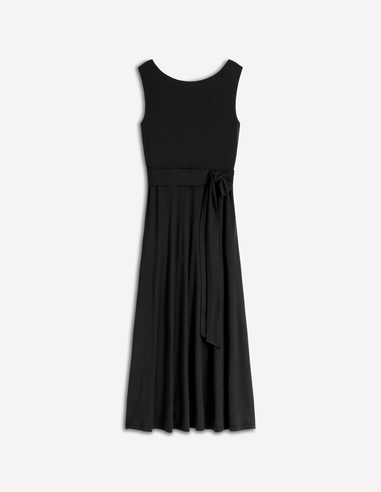 Tamsin Jersey-Midikleid-Schwarz