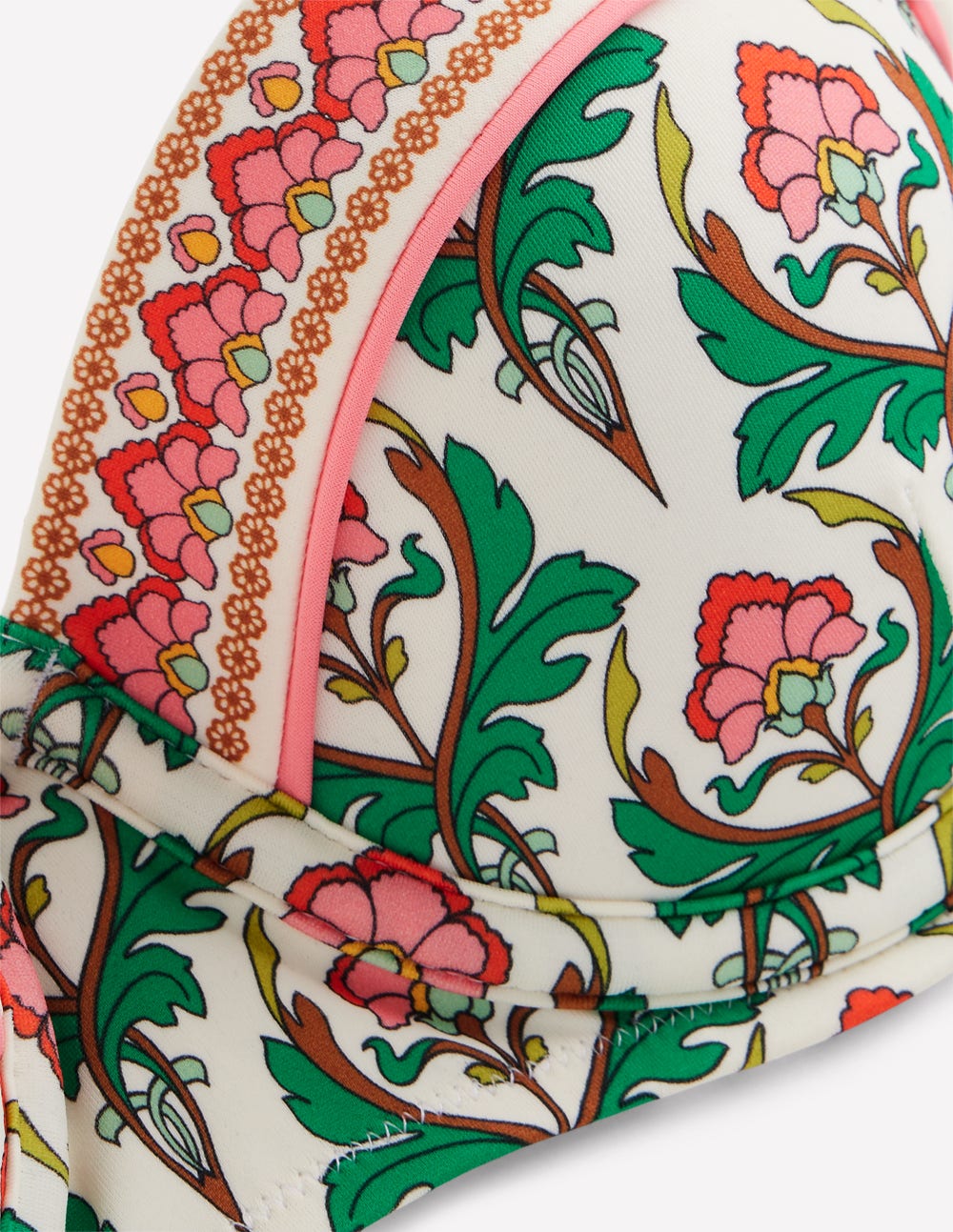 Rhodes Bikinioberteil in Körbchengröße-Bunt, Zierstempel