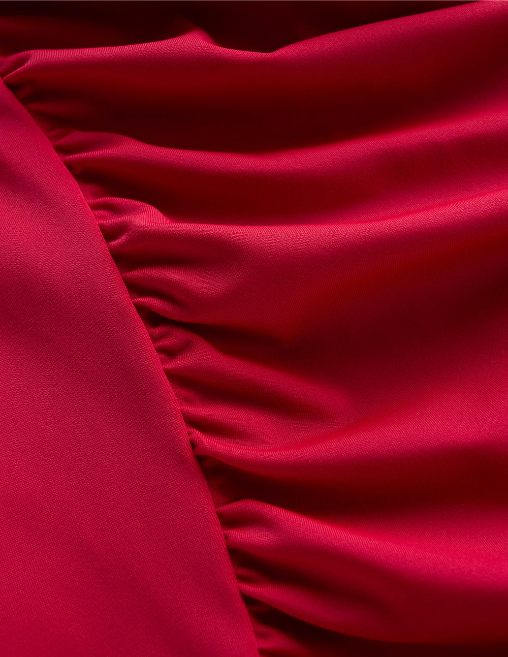 Kythira Geraffter Tankini-Feuriges Rot