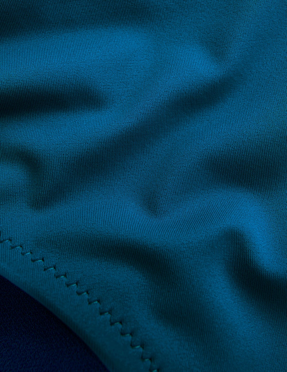 Klassische, geraffte Bikinihose-Meerblick