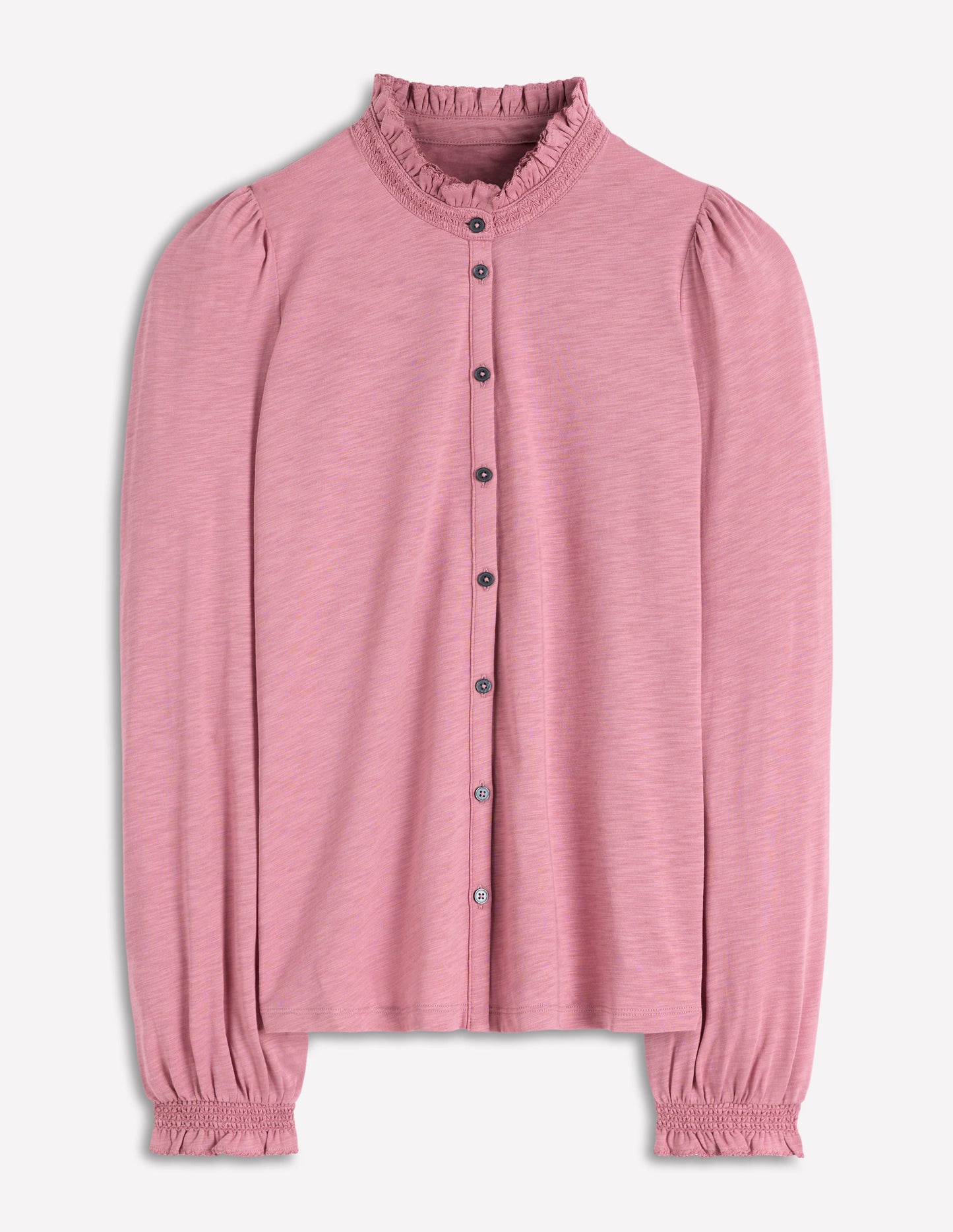 Effie Hemd mit gesmokten Details-Flieder