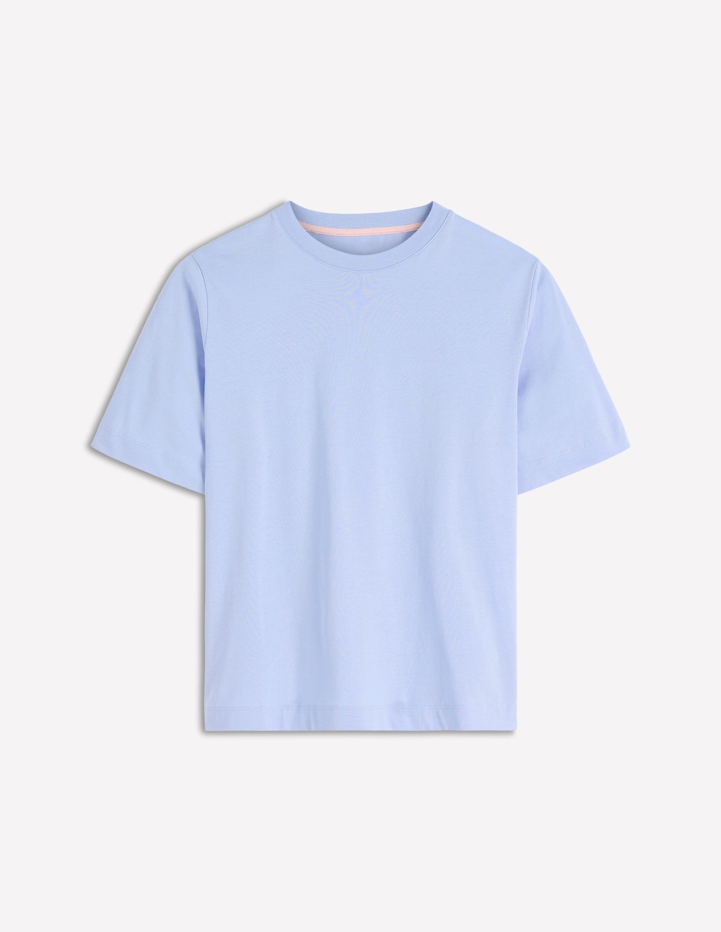 Relaxed Cotton T-shirt-Brunnera Blue