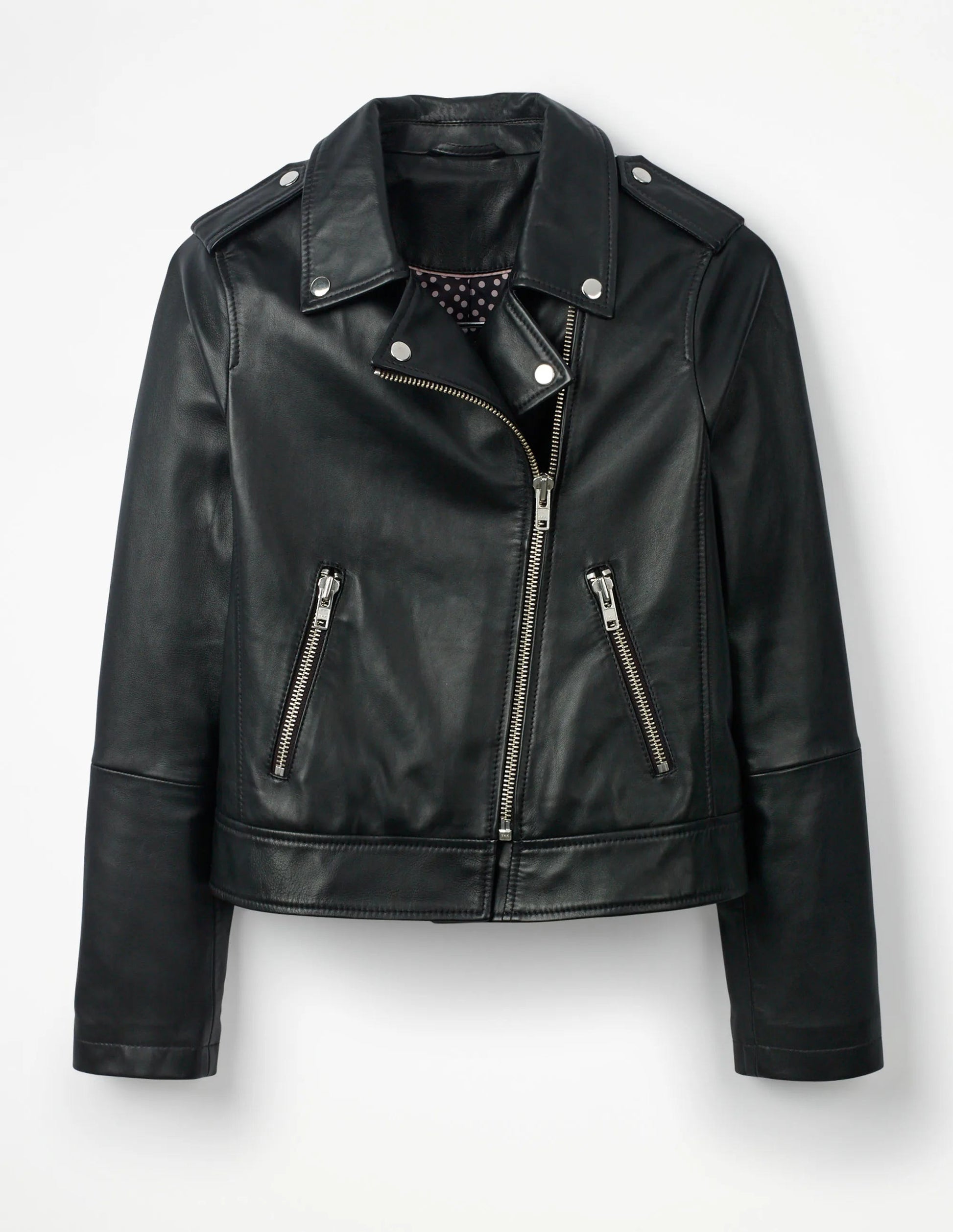 Veste Morleigh-Cuir noir-1