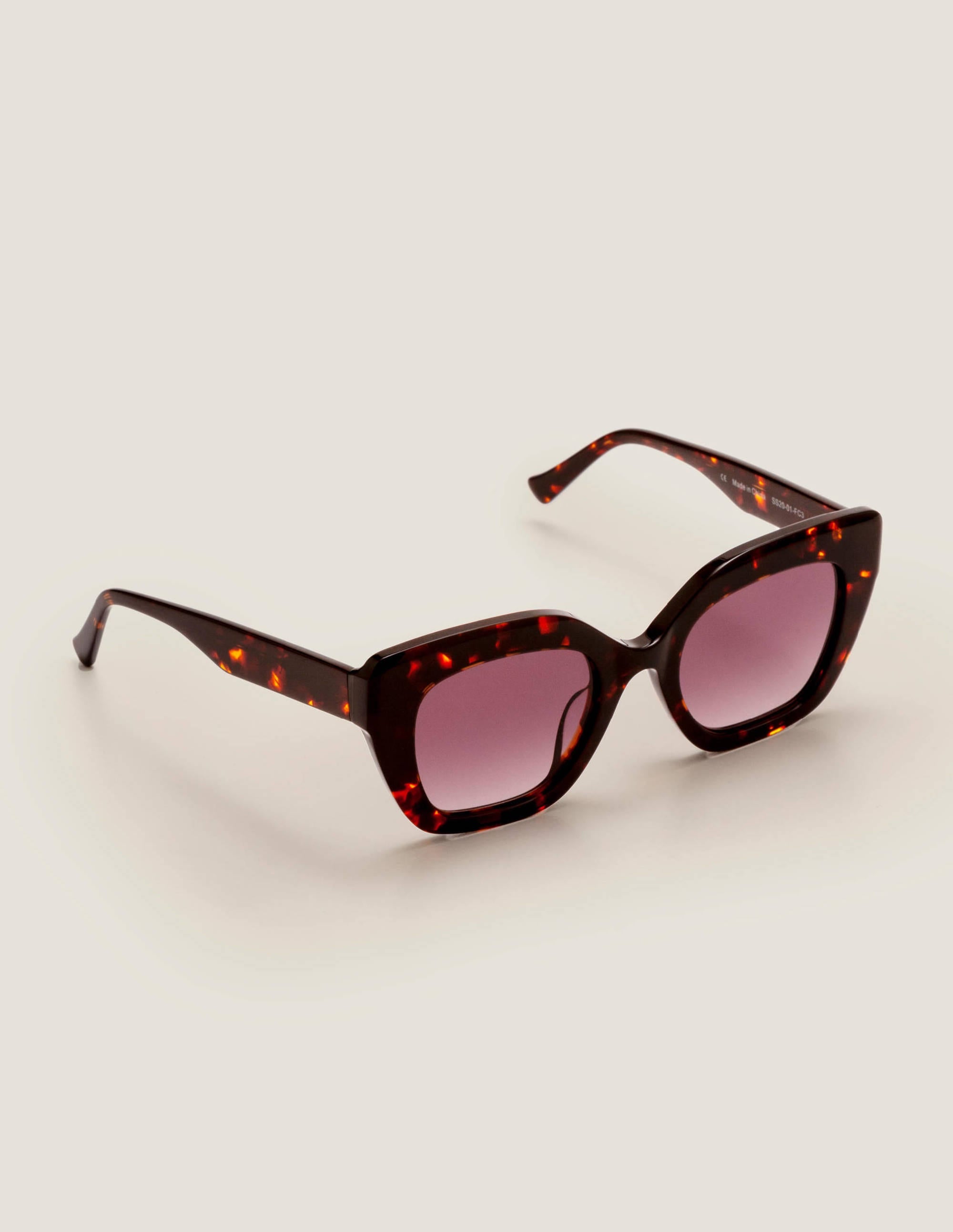 Bordeaux Sonnenbrille-Schildpattmuster - Image 1