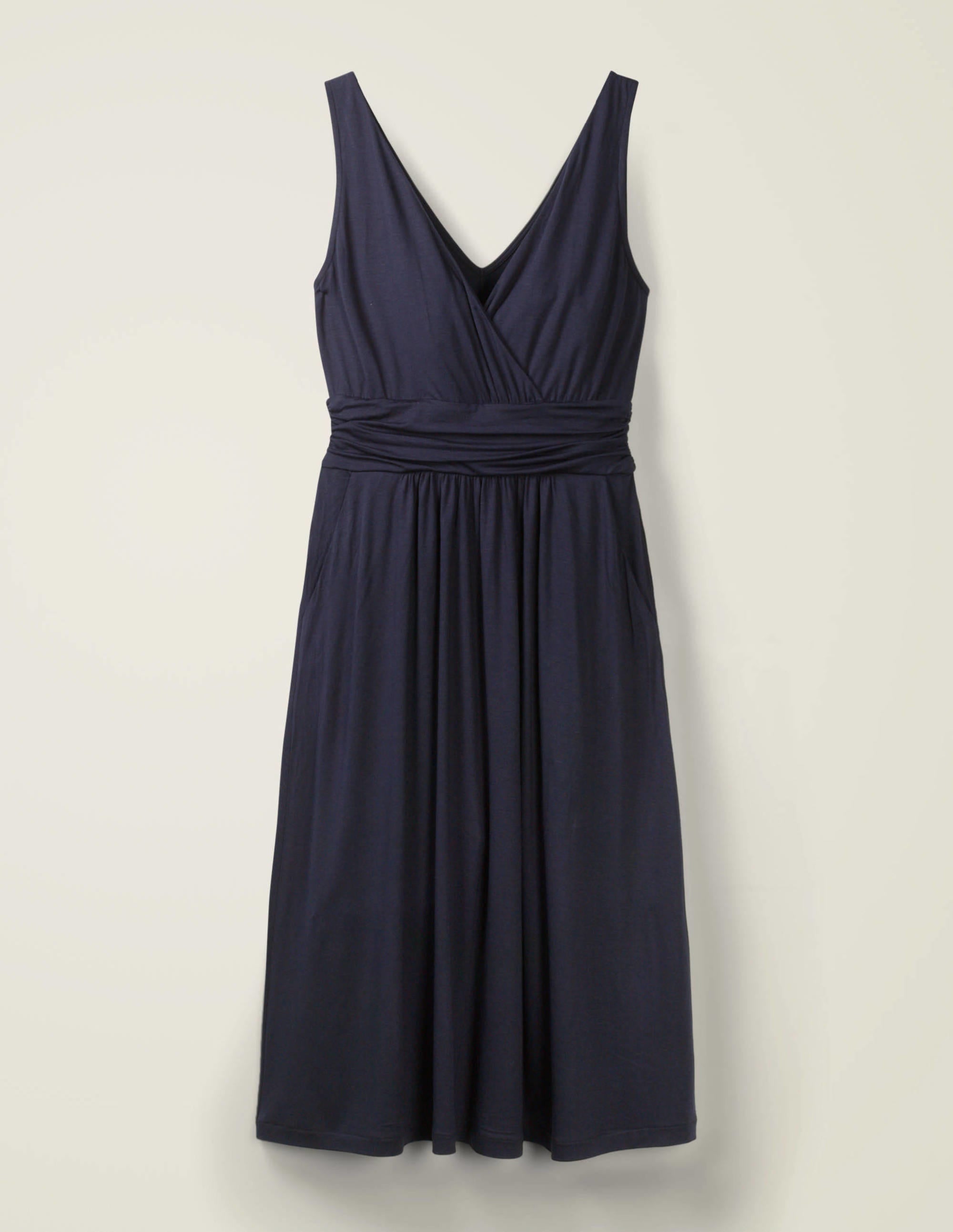 Robe Effie en jersey-Bleu marine - Image 7