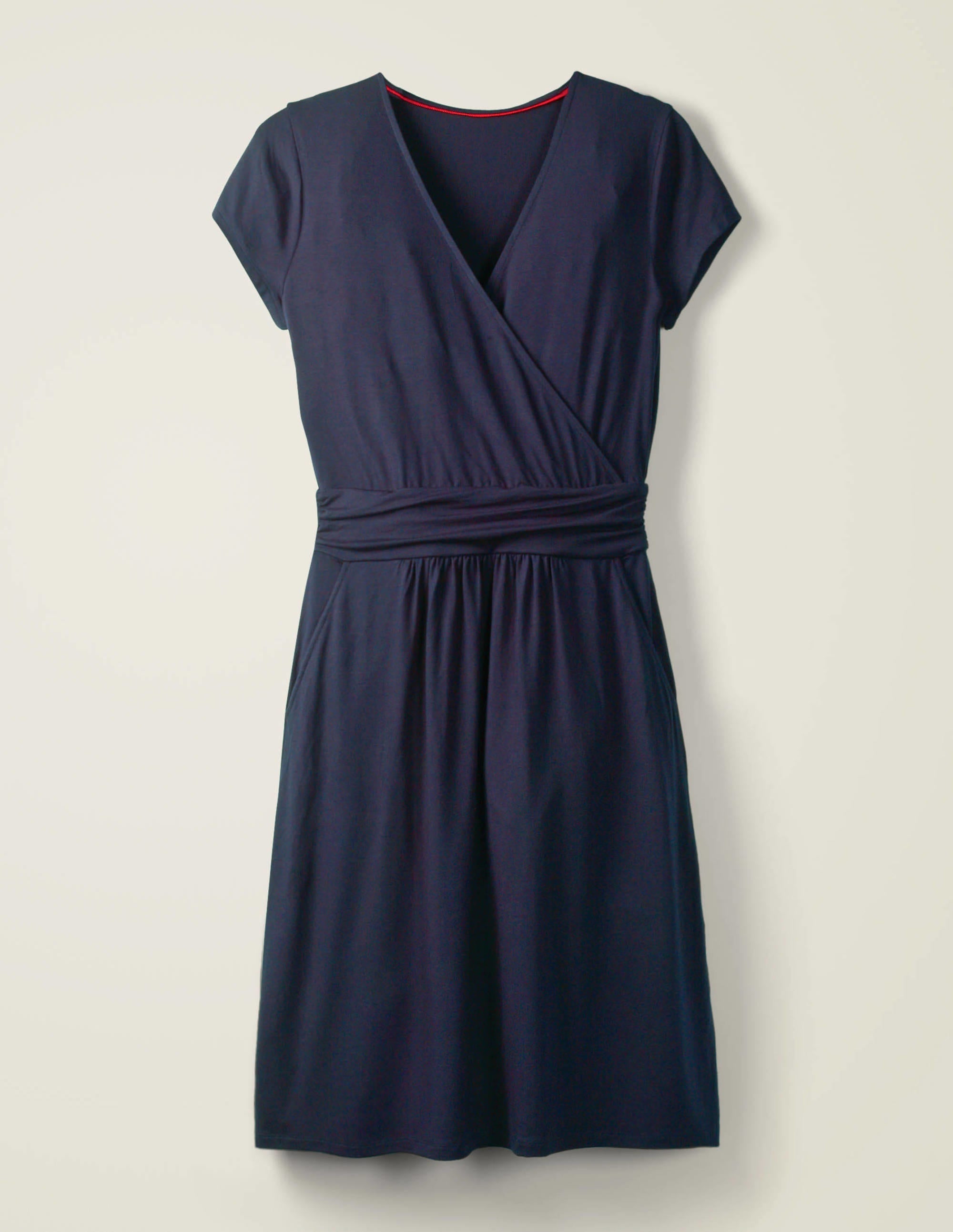 Robe Lola en jersey-Bleu marine - Image 6