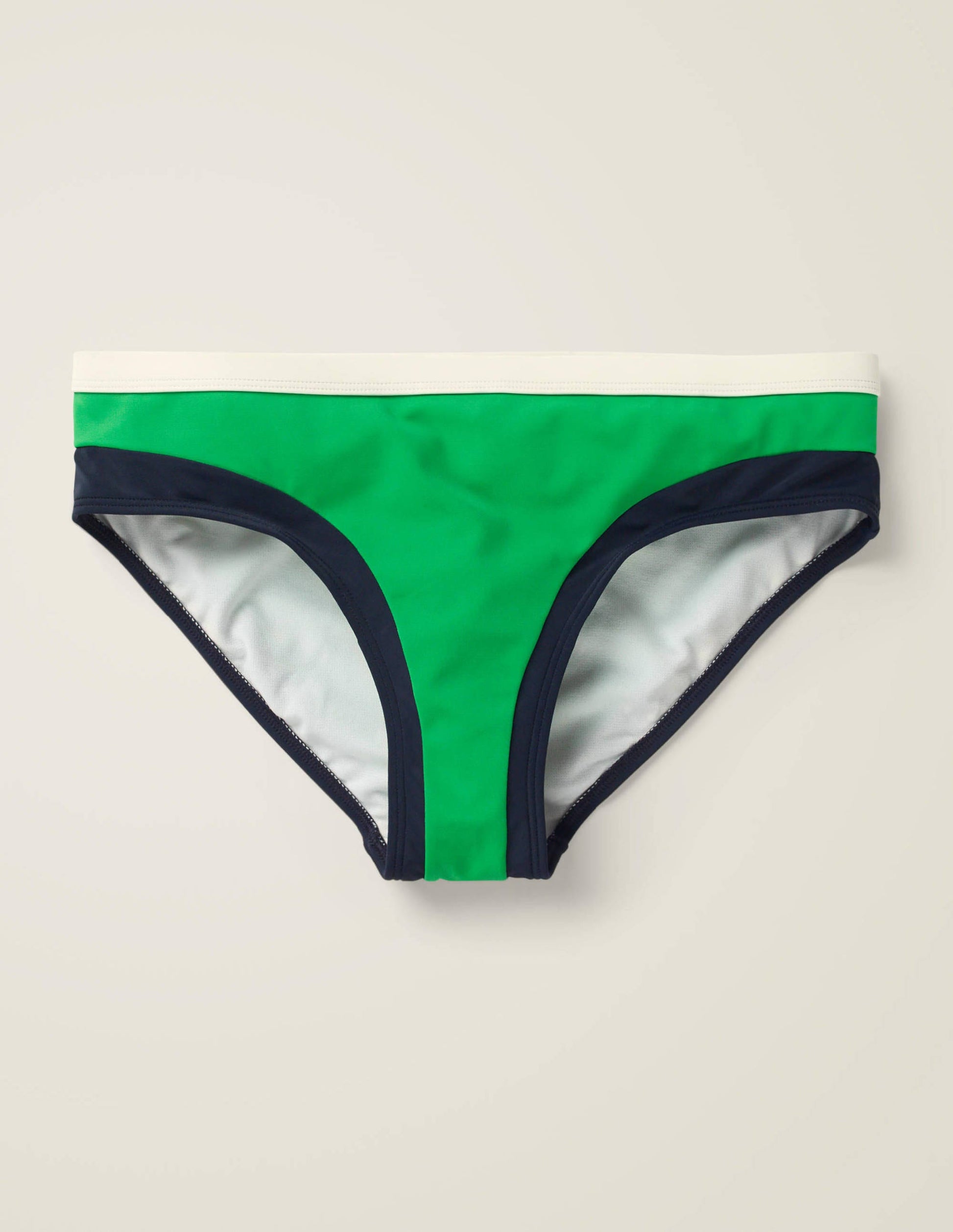 Bas de bikini Santorini-Colourblock trèfle-6