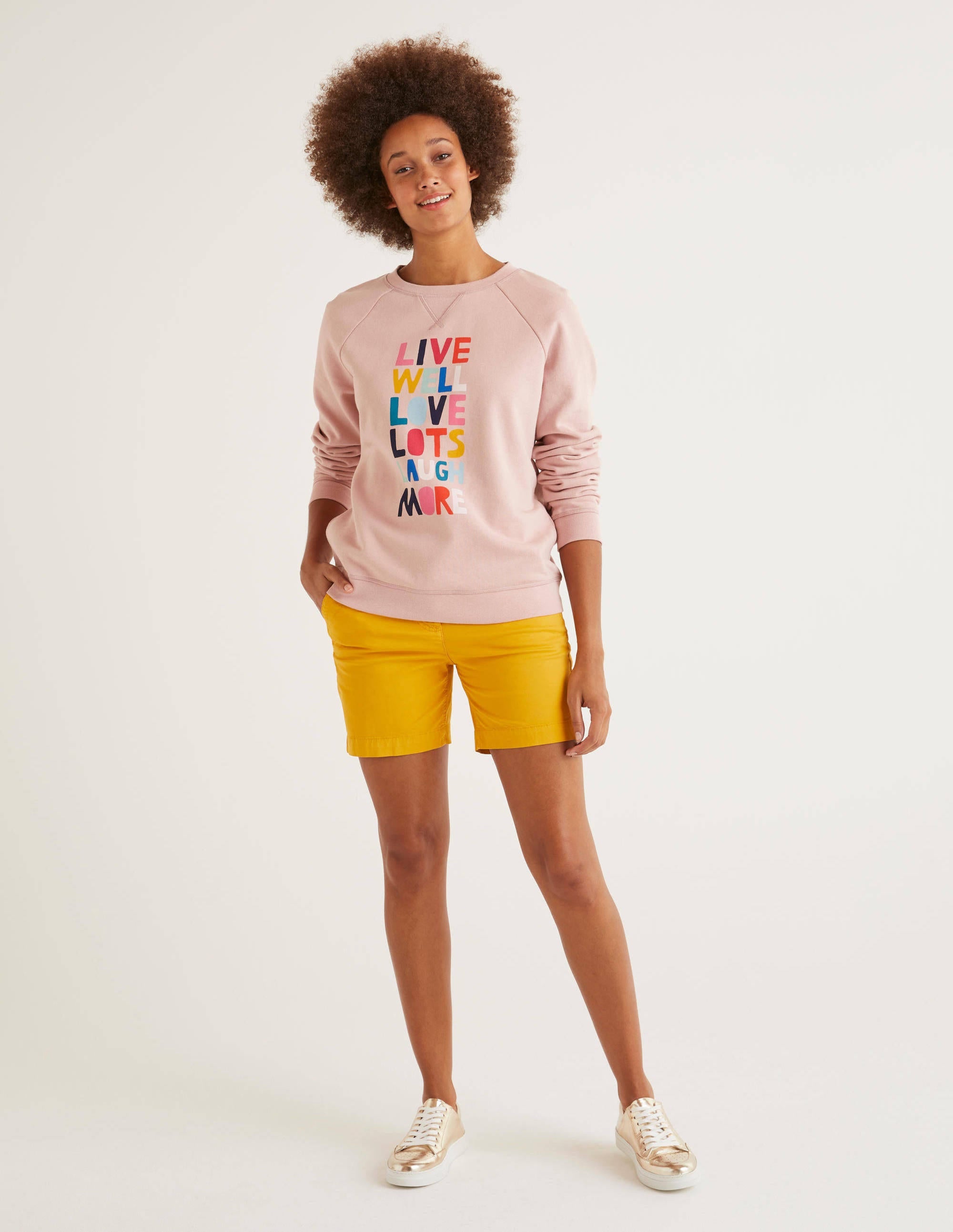 Daisy Chinoshorts-Sonnengelb - Image 1
