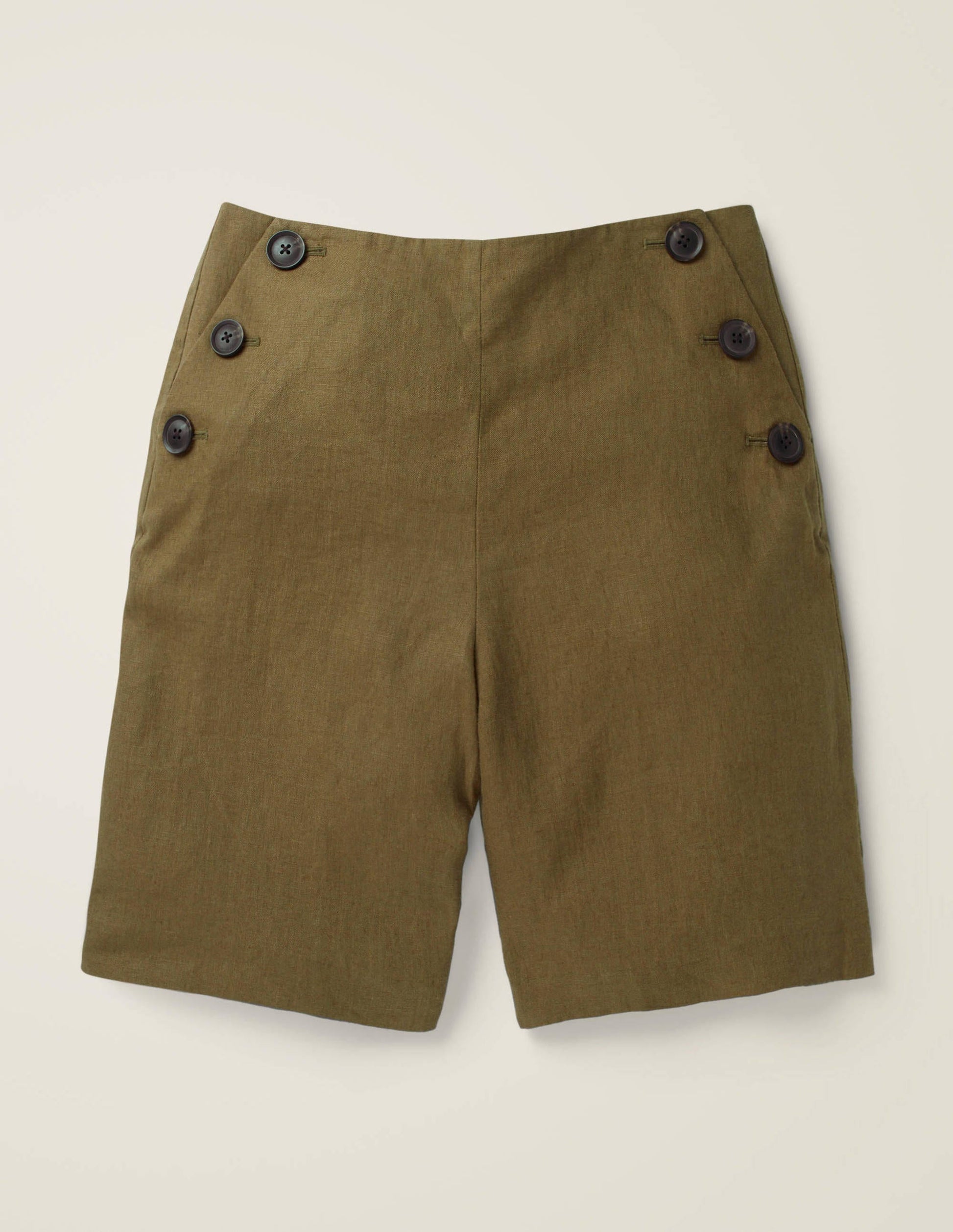 Falmouth Leinenshorts-Klassisches Khaki-8