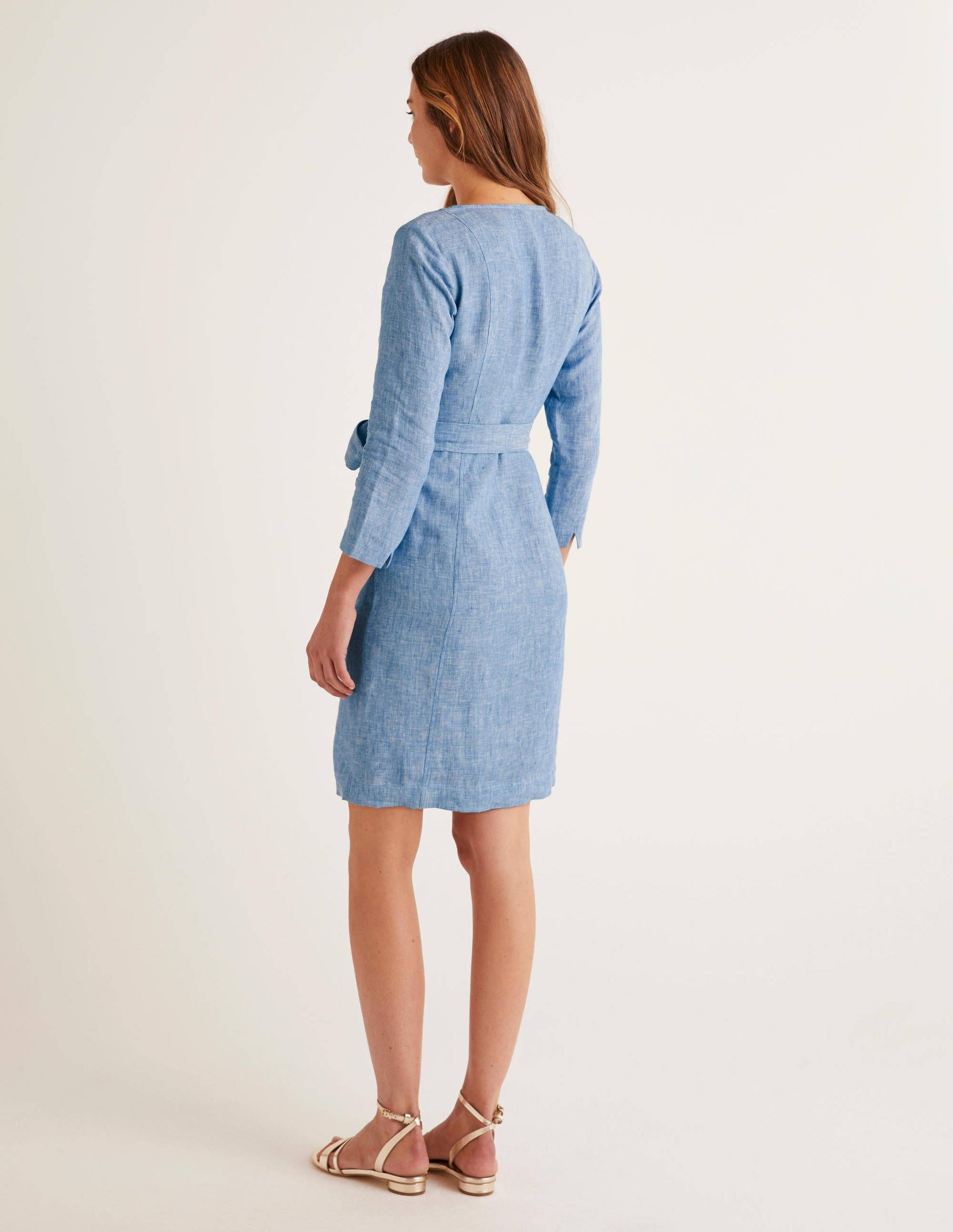 Tunique Kelsey en lin-Chambray-3