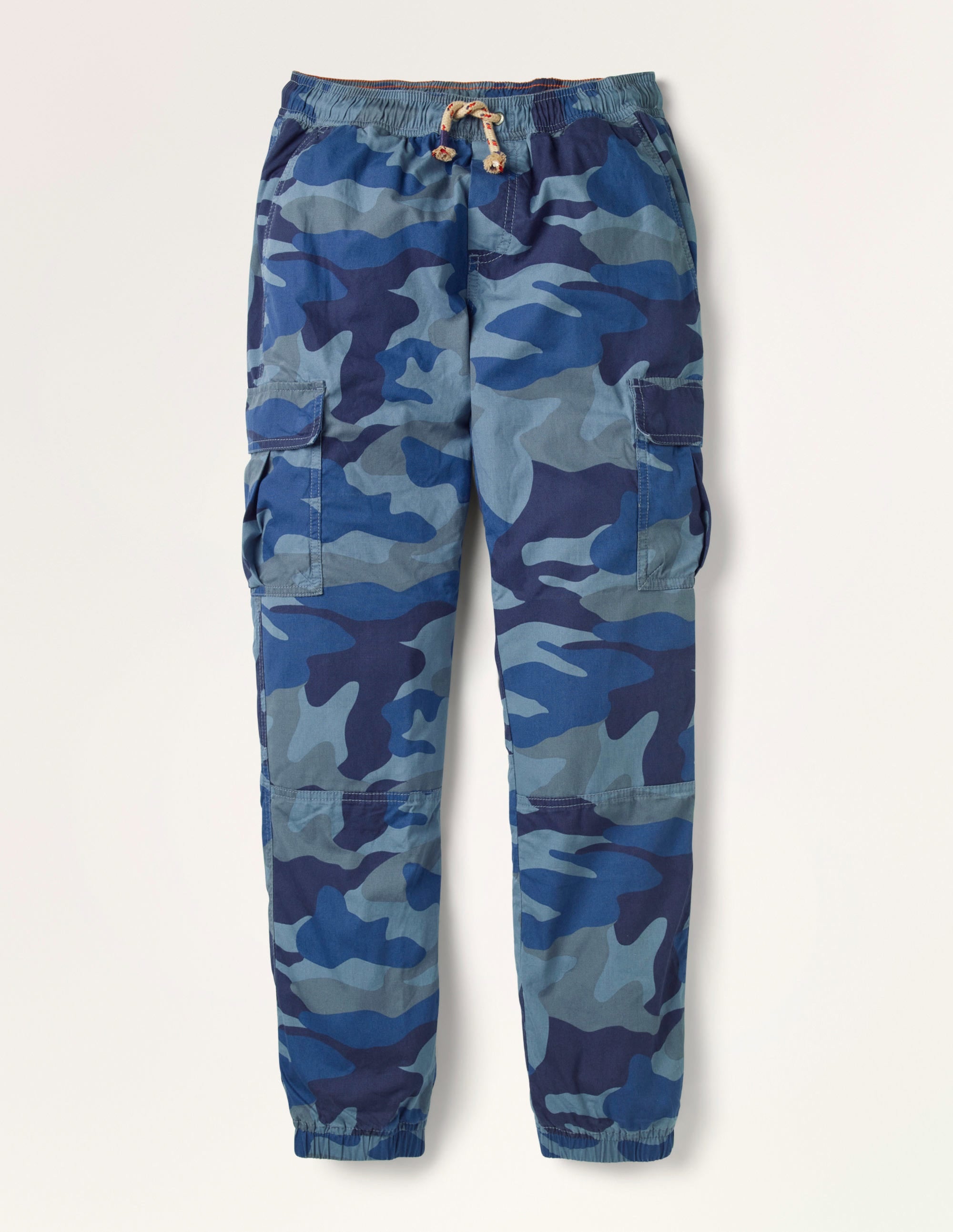 Pantalon cargo doublé-Camouflage bleu marine universitaire - Image 1