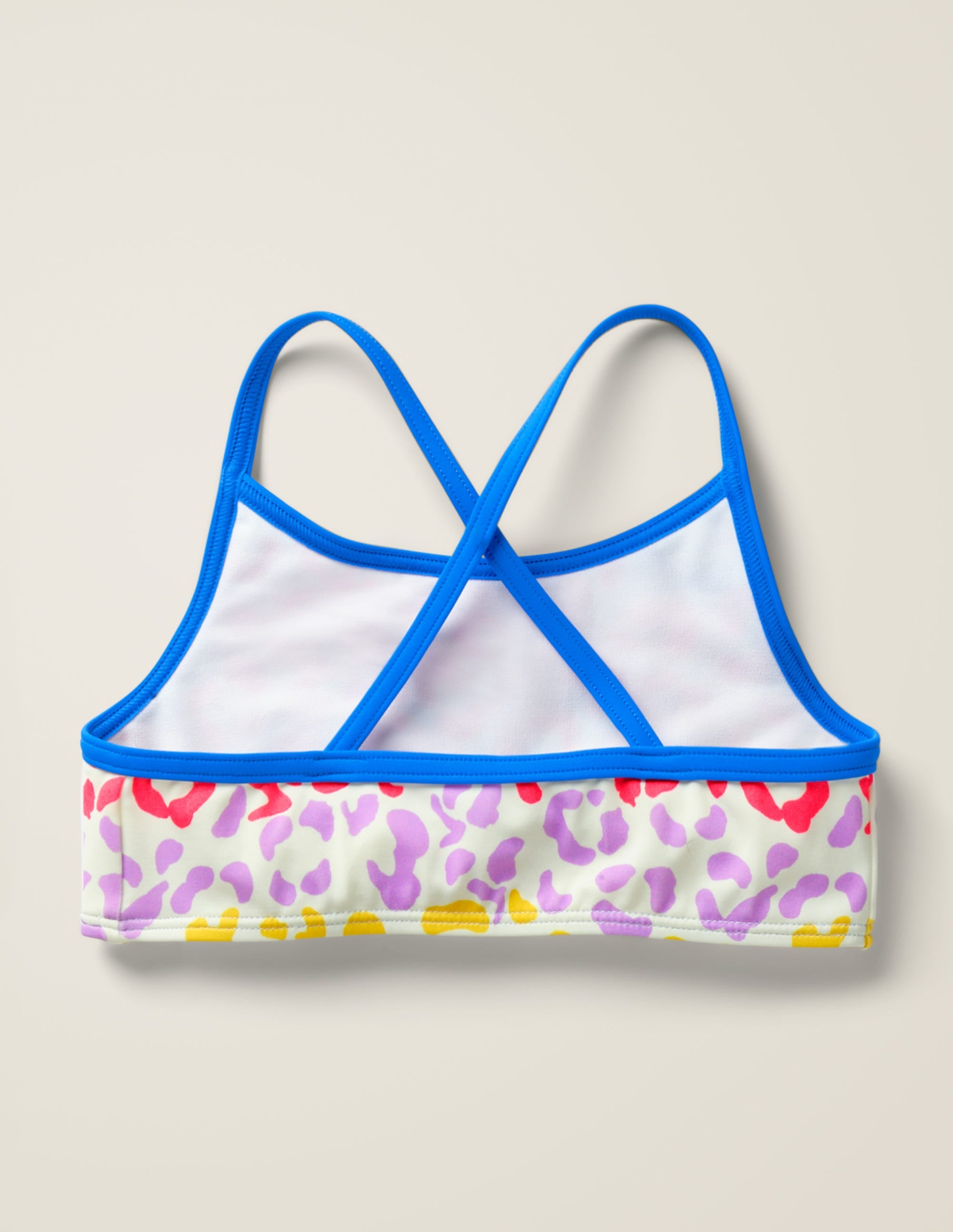 Patterned Bikini Top-Multi Leopard Spot - Image 2