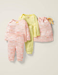 Supersoft Pointelle Pack-Provence Dusty Pink Floral