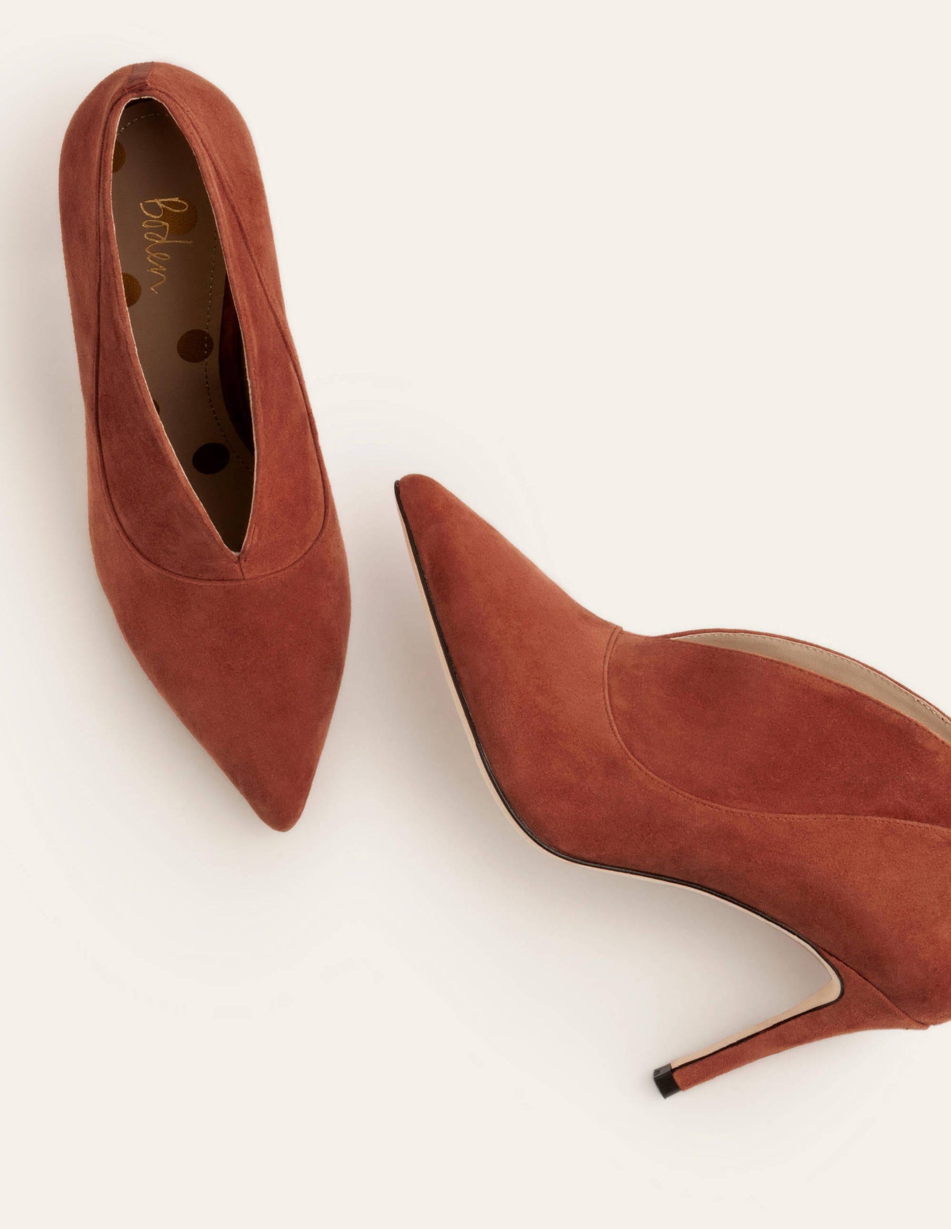 Chaussures Shrewsbury façon bottines-Rouge chêne-1