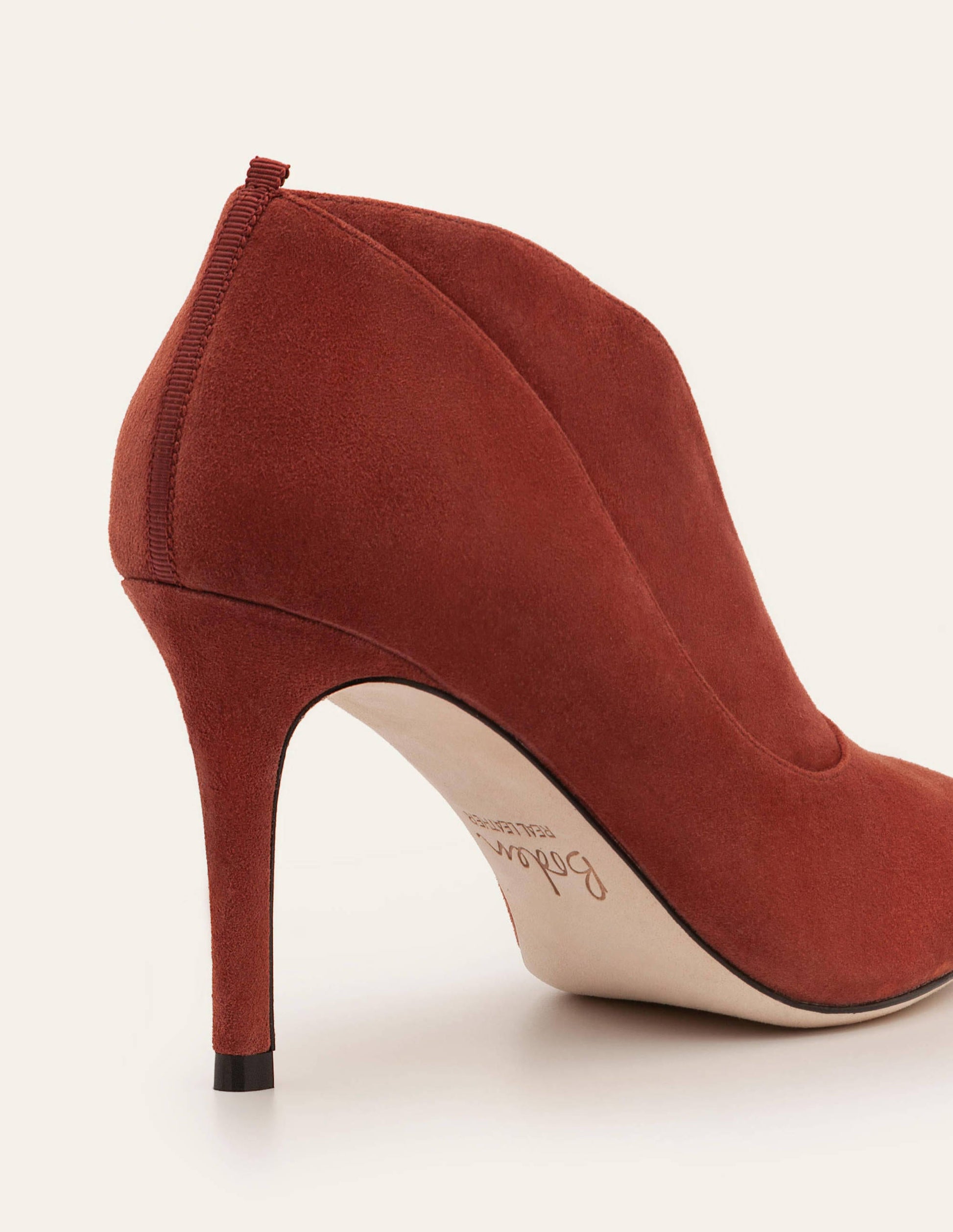 Chaussures Shrewsbury façon bottines-Rouge chêne-2