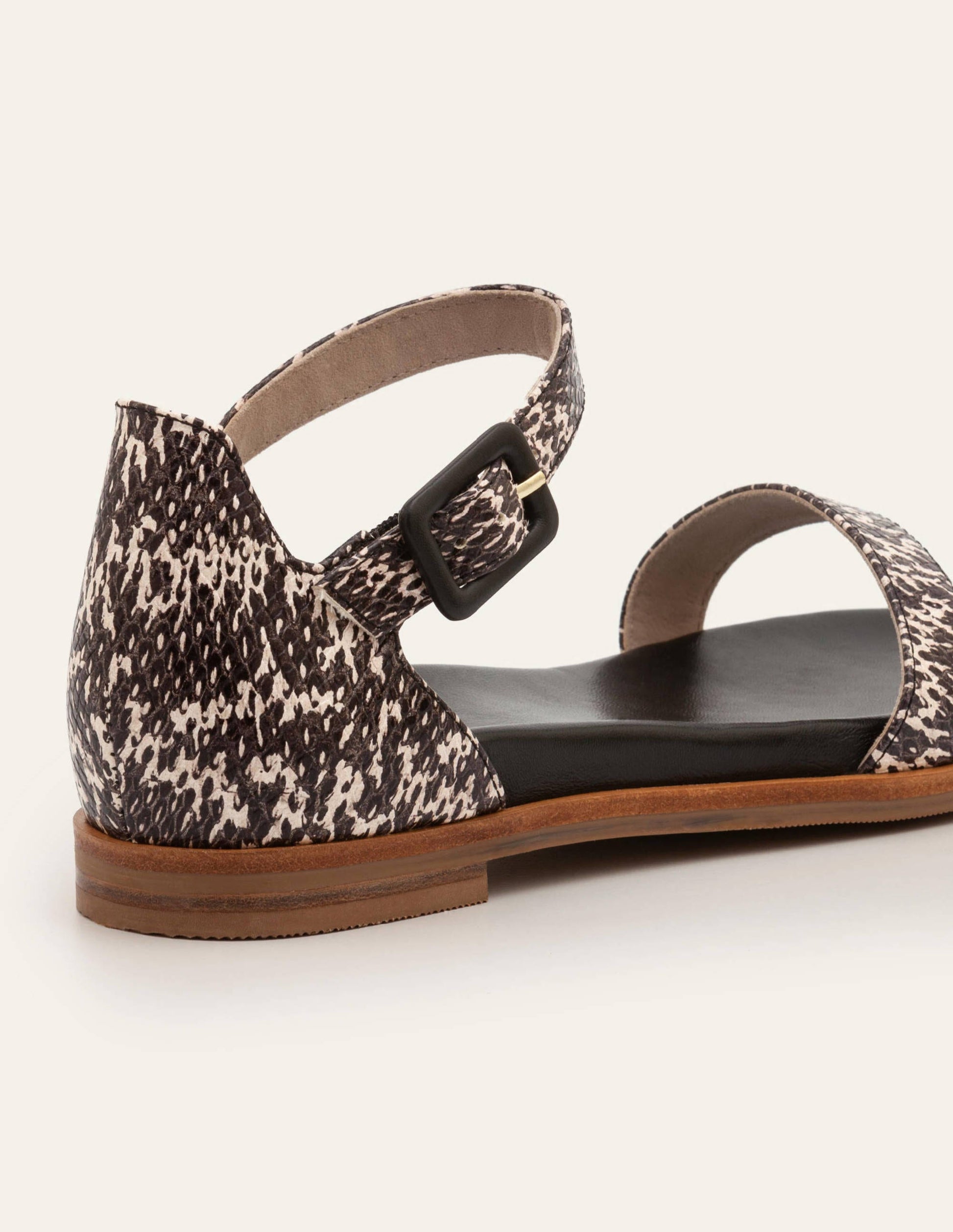 Sandales Katie-Serpent noir/blanc-2