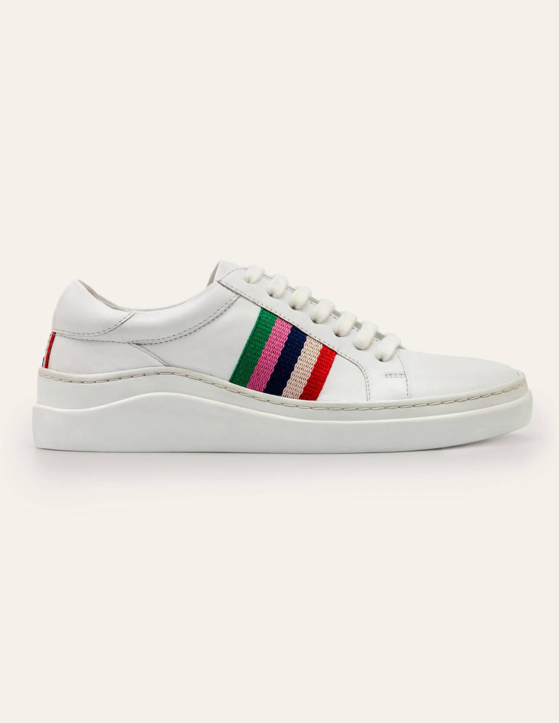 Maria Comfort Trainers-White/Multi Stripe-2