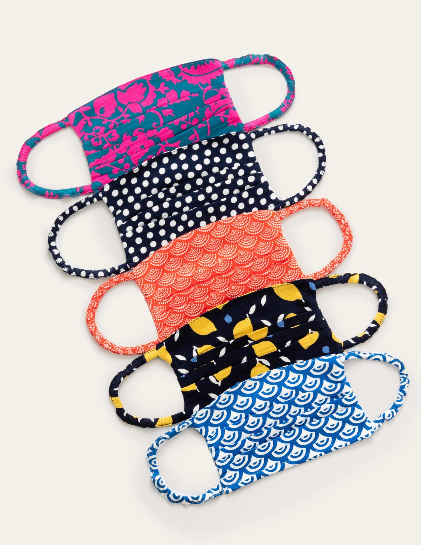 Nicht medizinische Gesichtsbedeckung 5er-Pack-Bunt