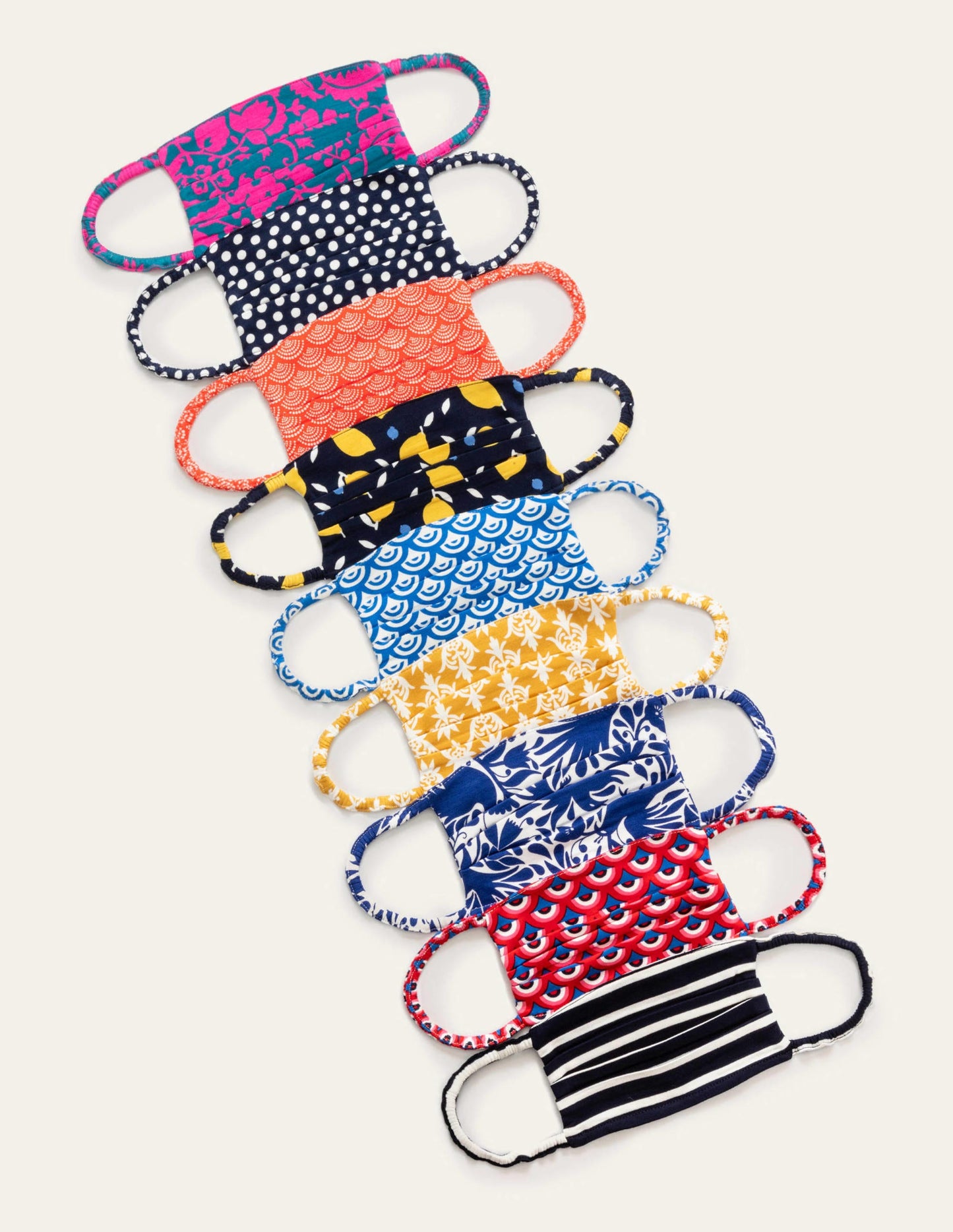 Nicht medizinische Gesichtsbedeckung 5er-Pack-Bunt