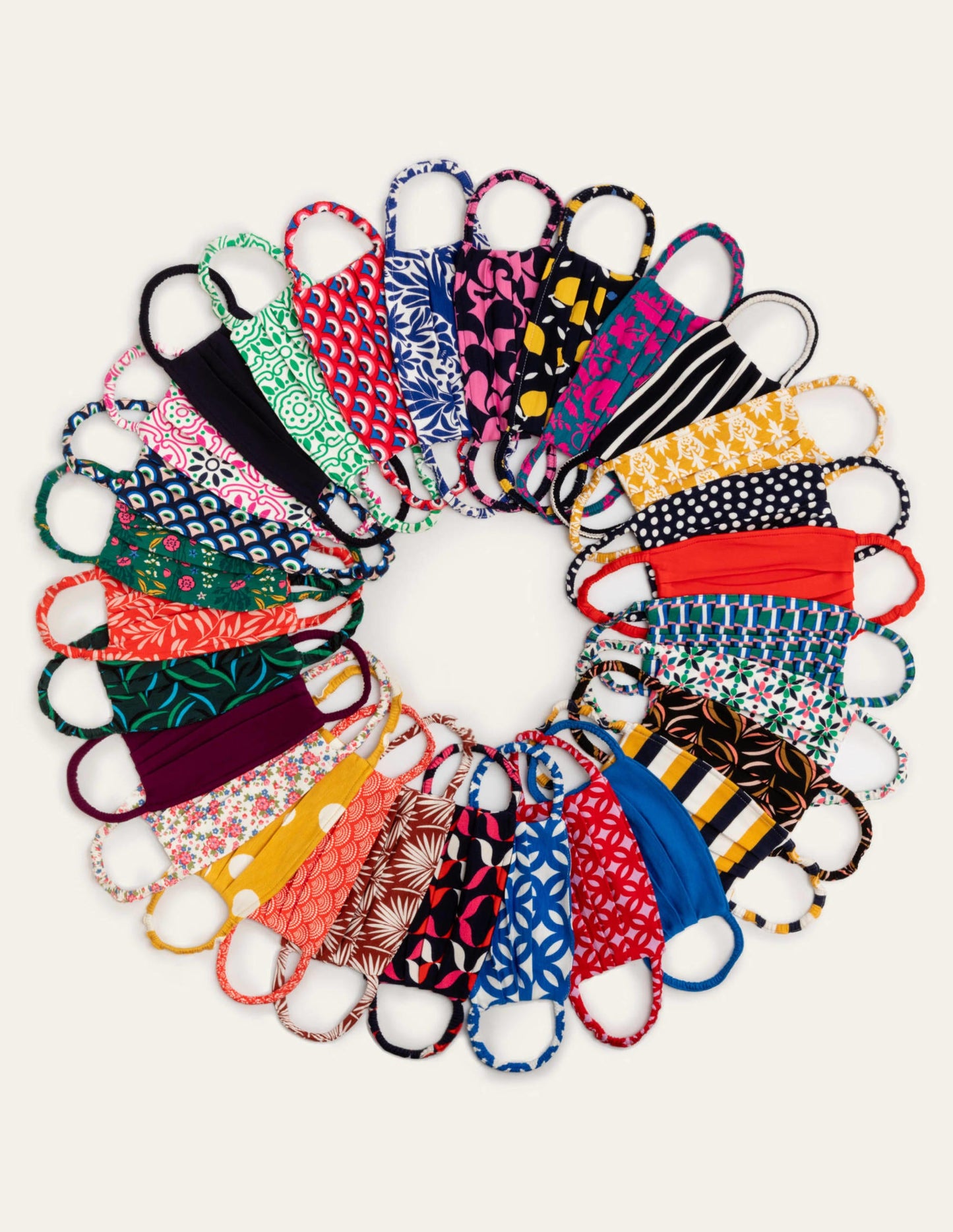 Nicht medizinische Gesichtsbedeckung 5er-Pack-Bunt