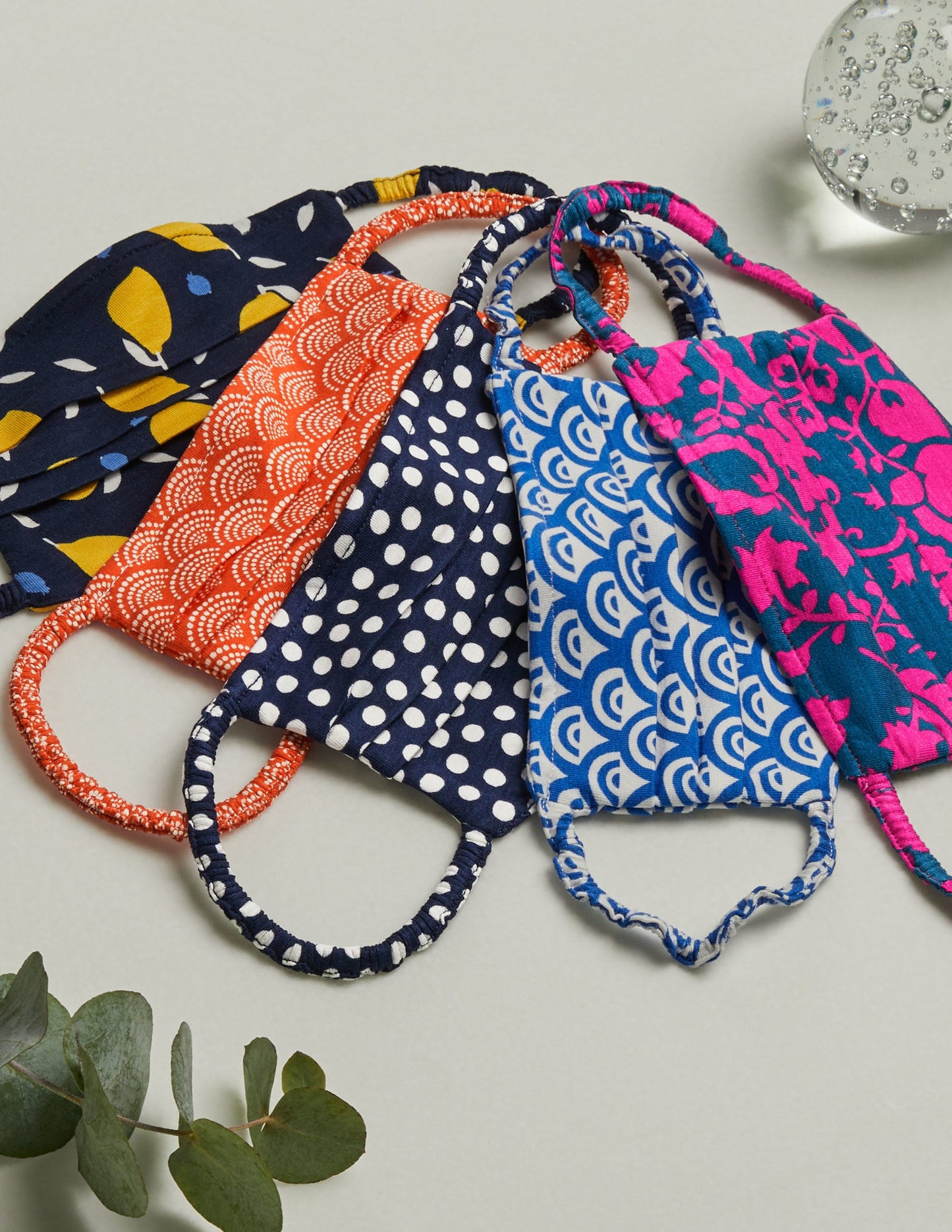 Nicht medizinische Gesichtsbedeckung 5er-Pack-Bunt