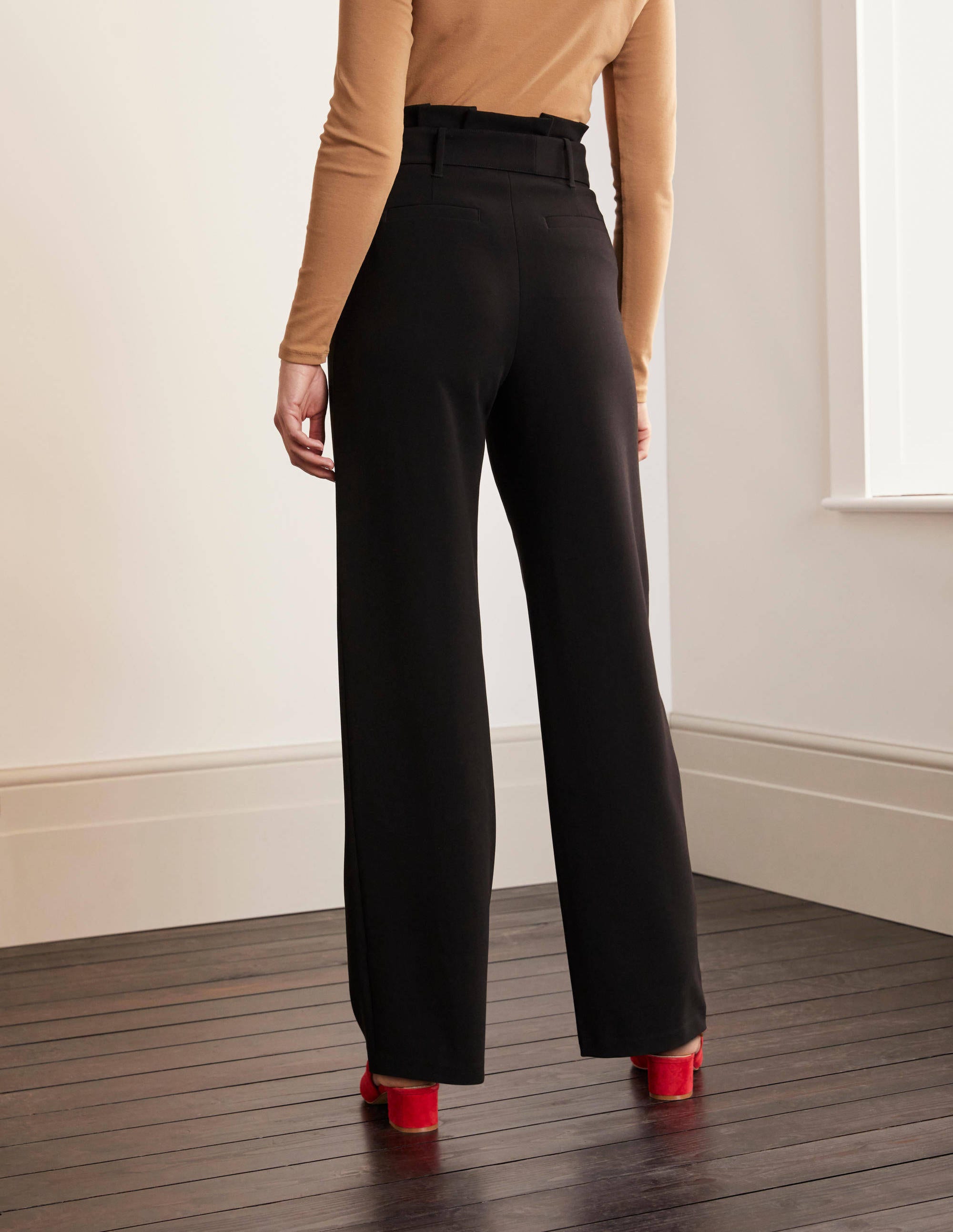 Powis Hose mit weitem Bein-Schwarz - Image 3