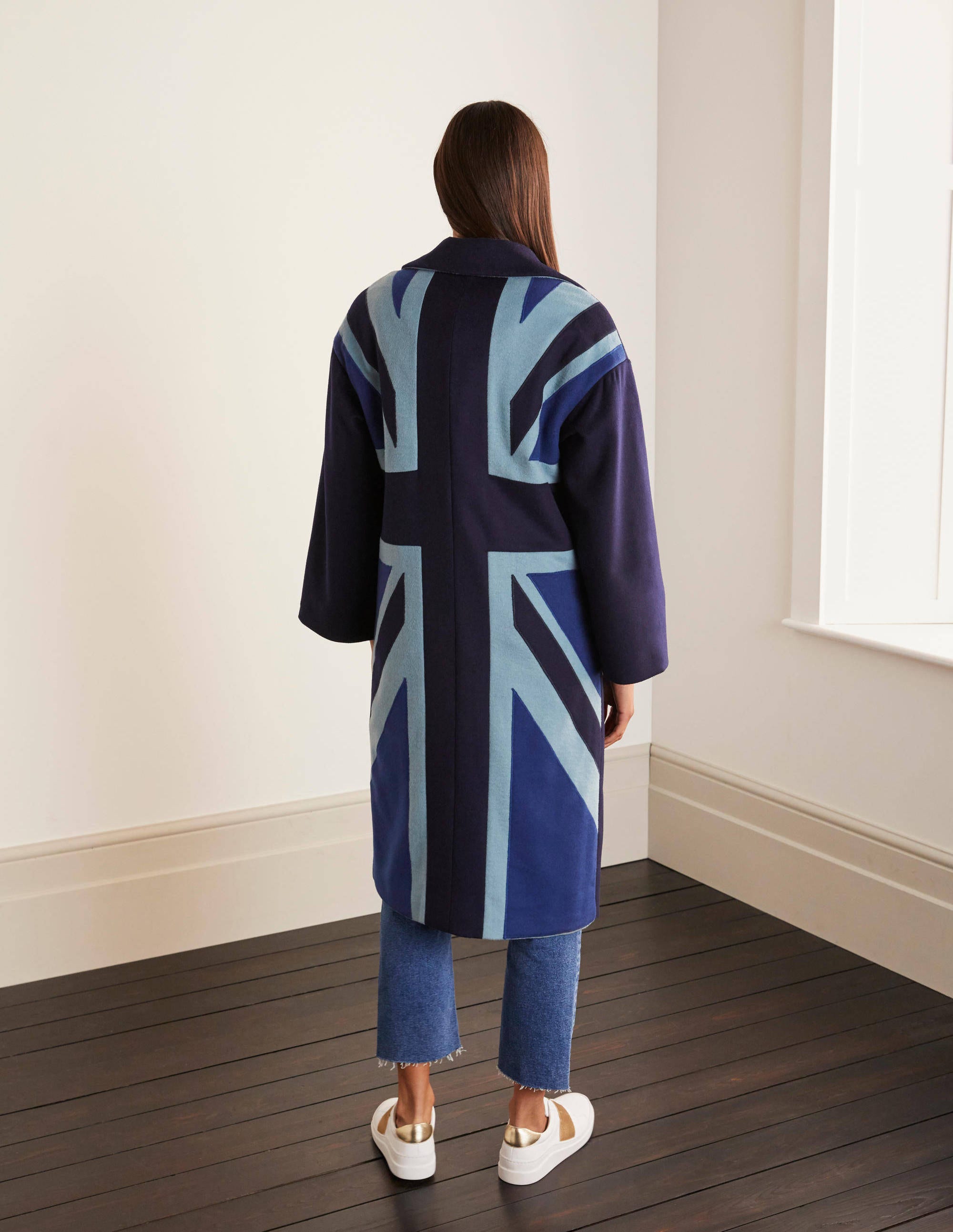 Wilding Mantel-Navy, Britische Flagge - Image 3