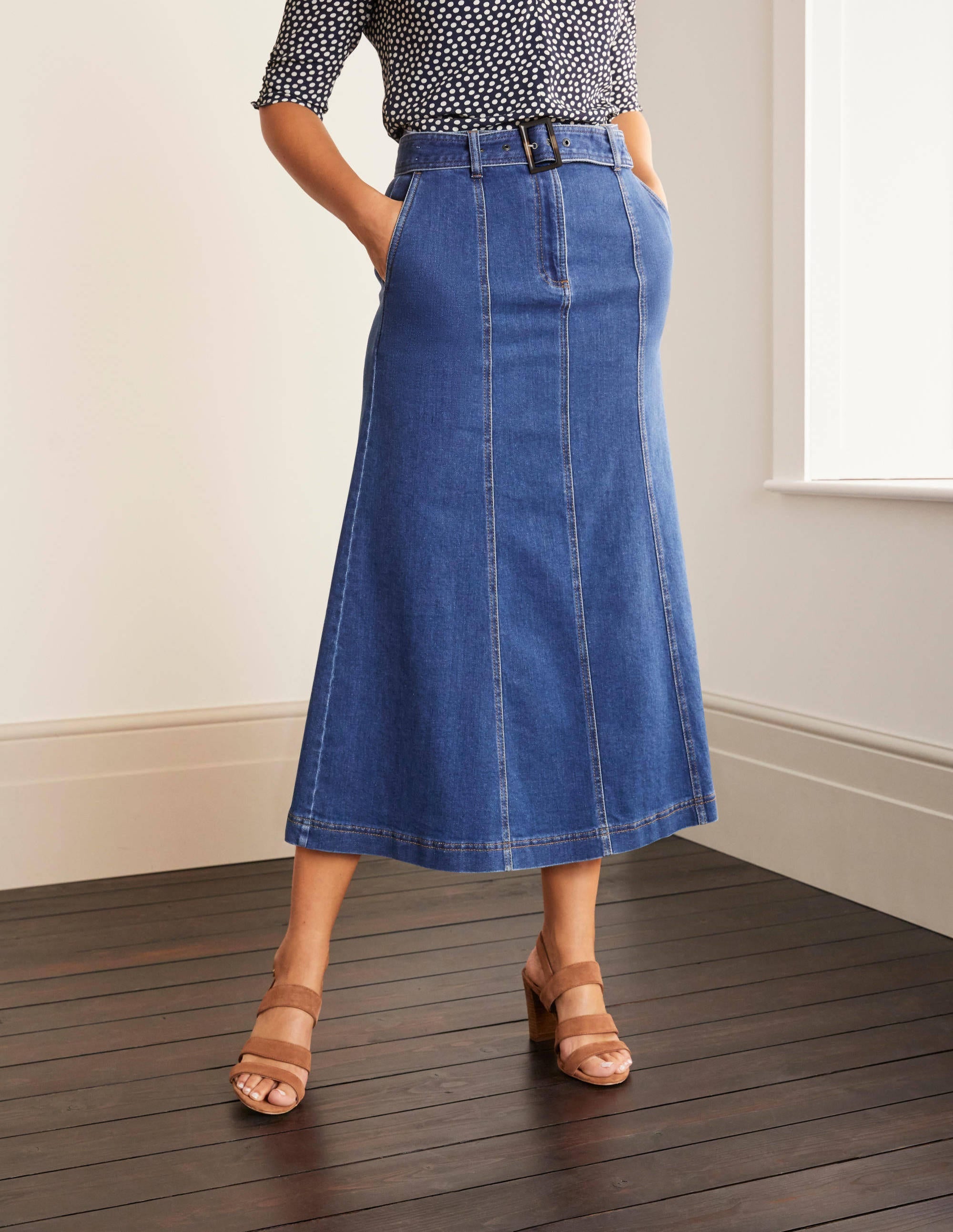 Jupe midi Everdene-Vintage moyen - Image 1