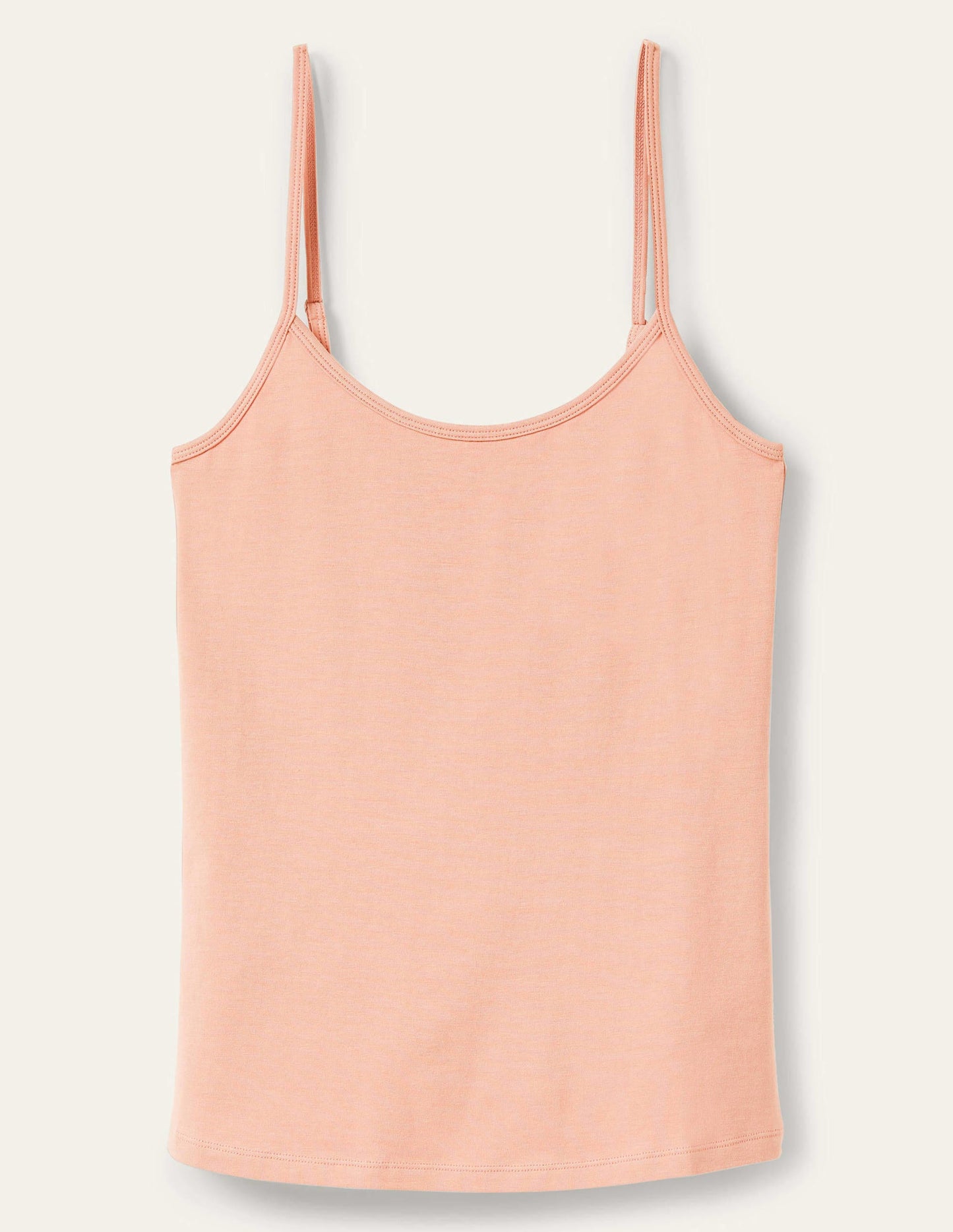 Schlichtes Camisole-Oberteil-Hellbeige