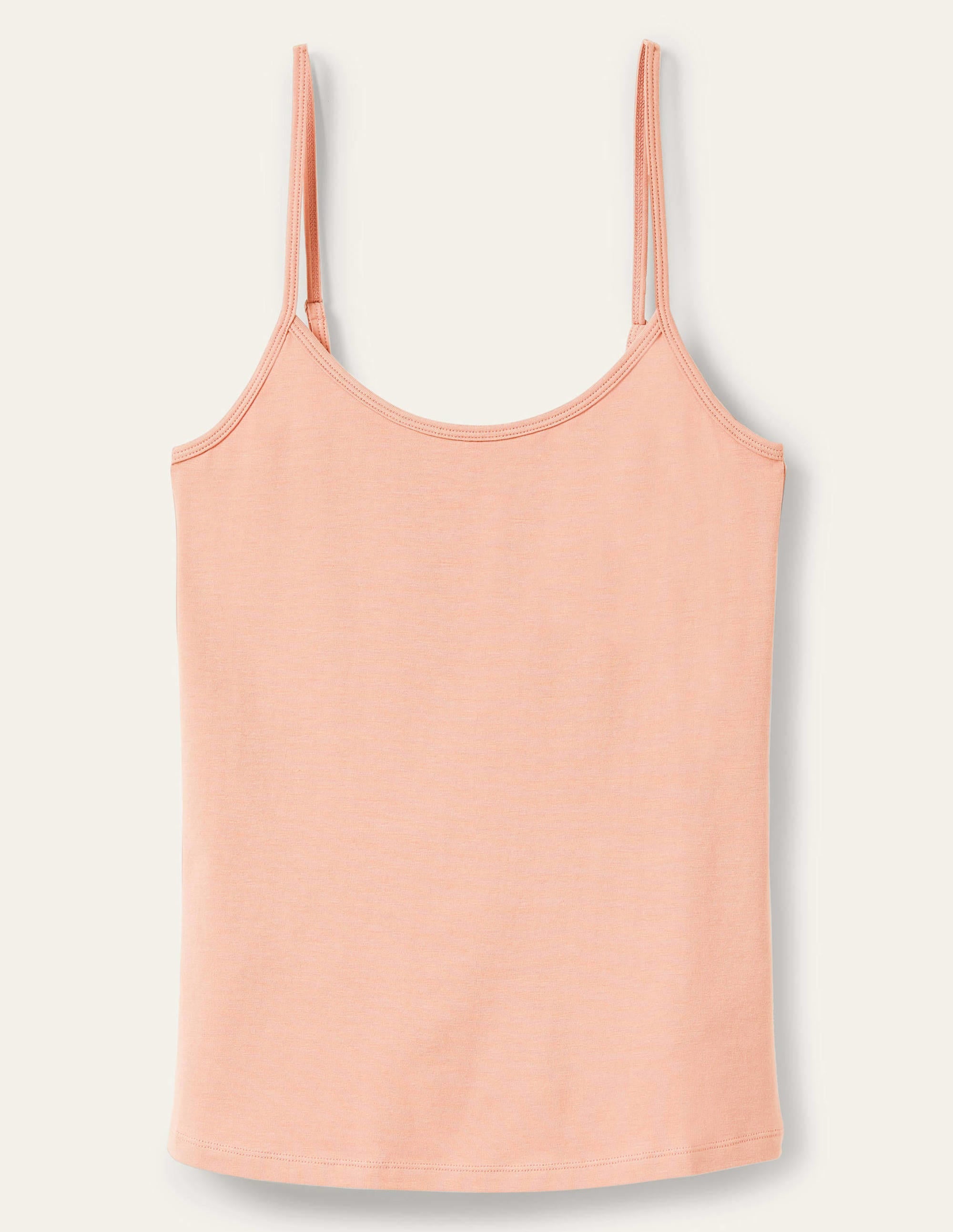 Schlichtes Camisole-Oberteil-Hellbeige - Image 9