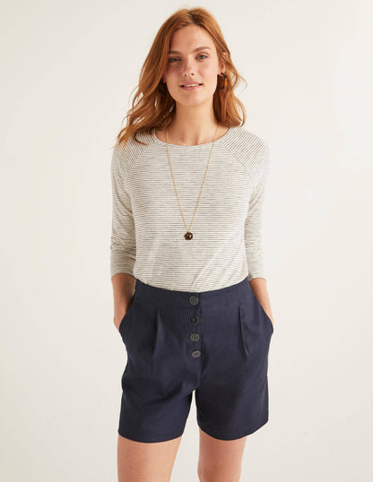 Bamburgh Shorts-Marineblau-4