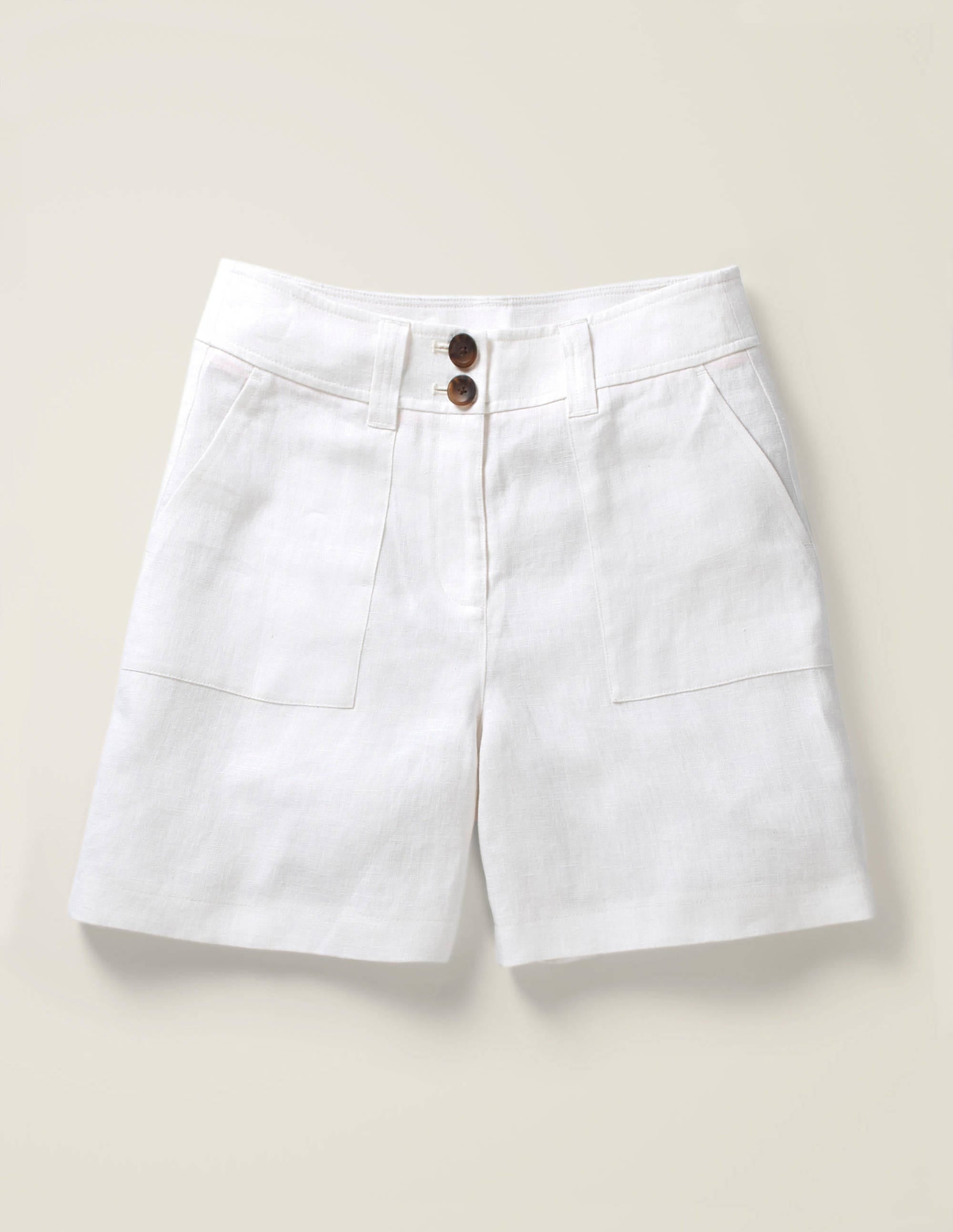Short Filey à poches cousues-Blanc - Image 6