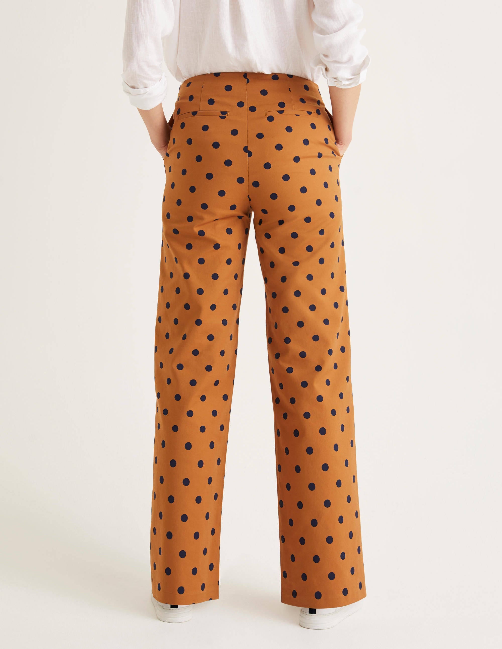 Sloane Hose mit weitem Bein-Lebkuchen, Tupfen - Image 3