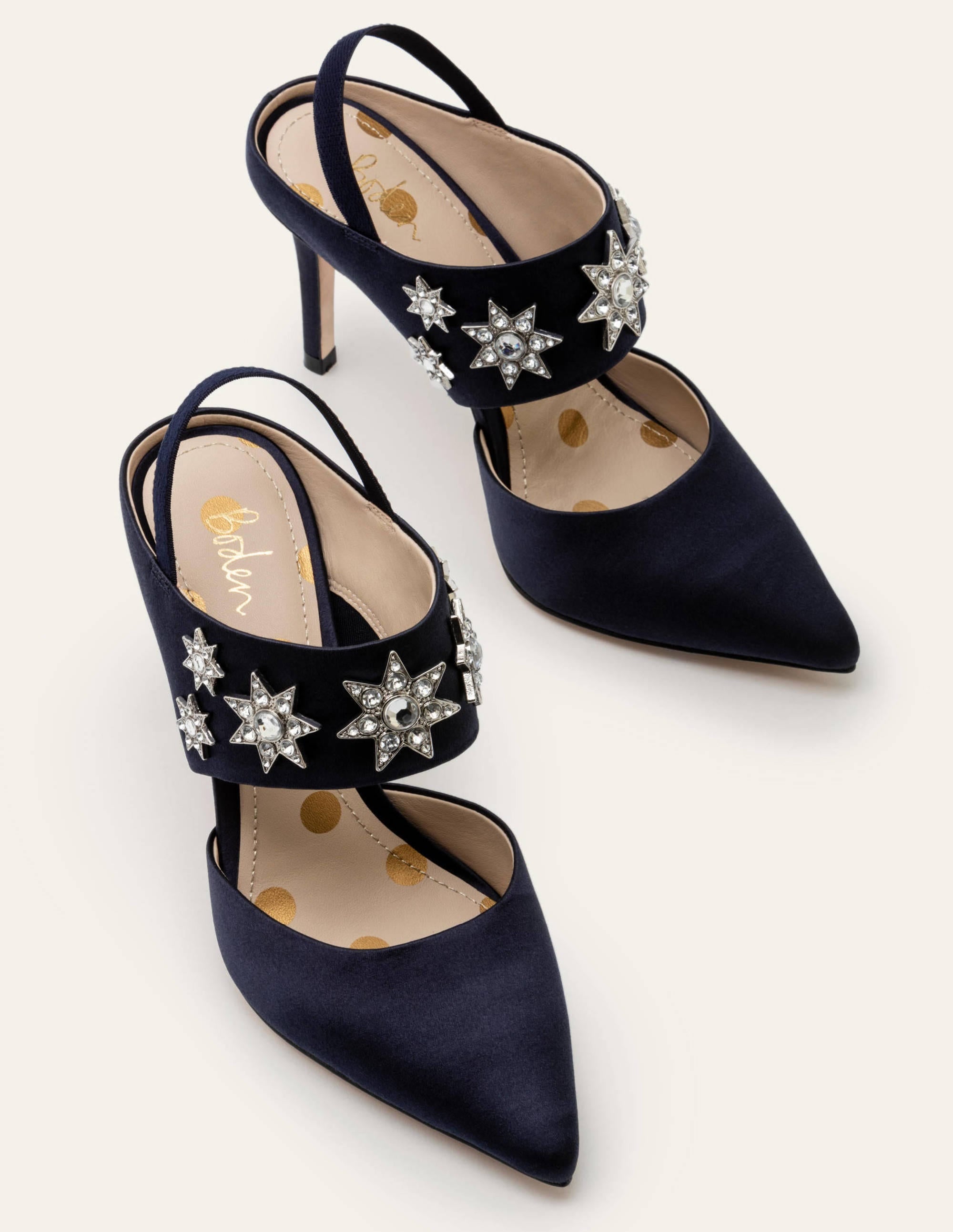 Natalia Slingbacks-Marineblau - Image 1